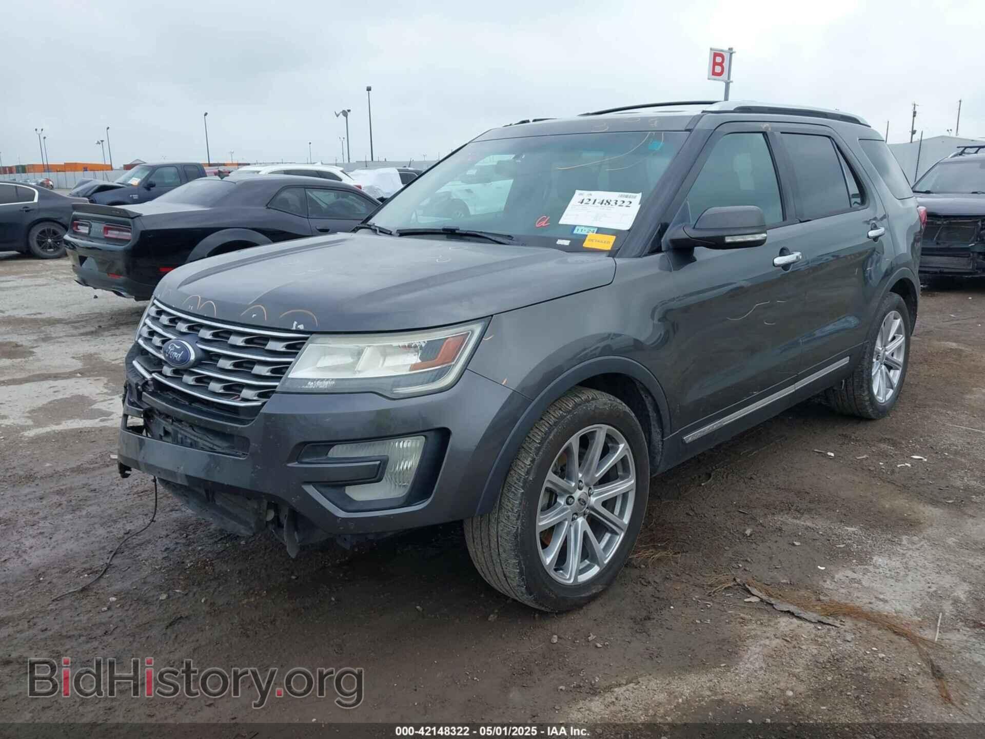 2016 FORD EXPLORER - VIN: 1FM5K7FH8GGC66658 - Фото 2