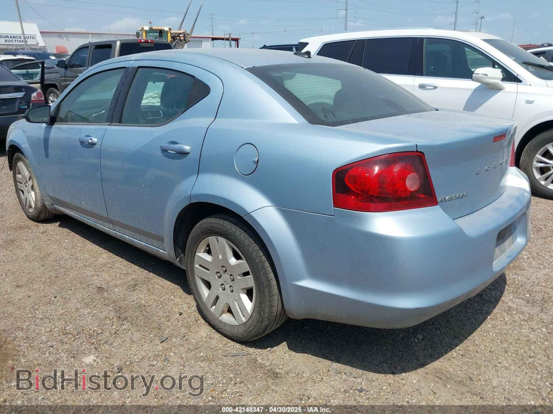 2013 DODGE AVENGER - VIN: 1C3CDZAB9DN700537 - Фото 3