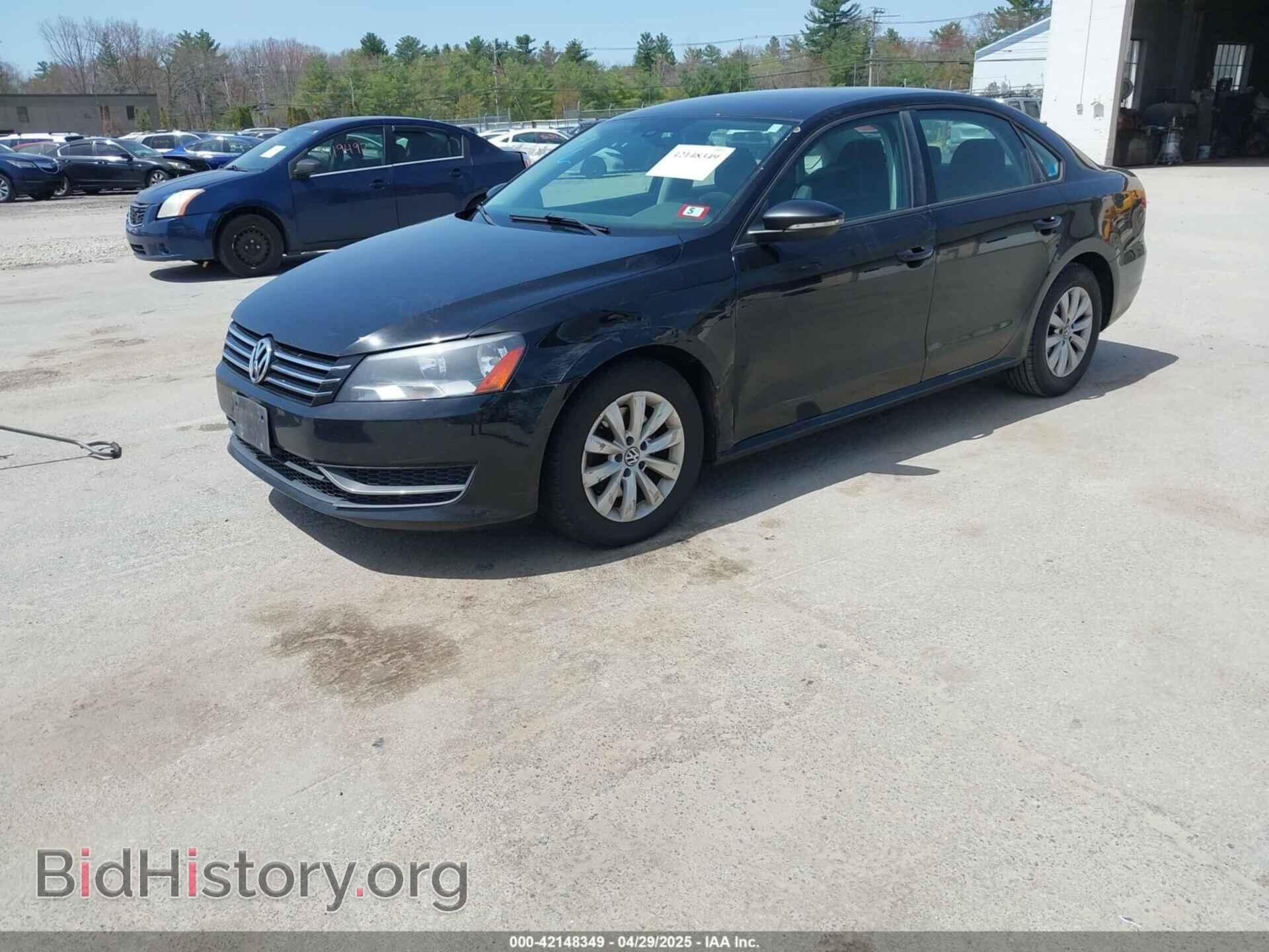 2012 VOLKSWAGEN PASSAT - VIN: 1VWAP7A39CC025836 - Фото 2