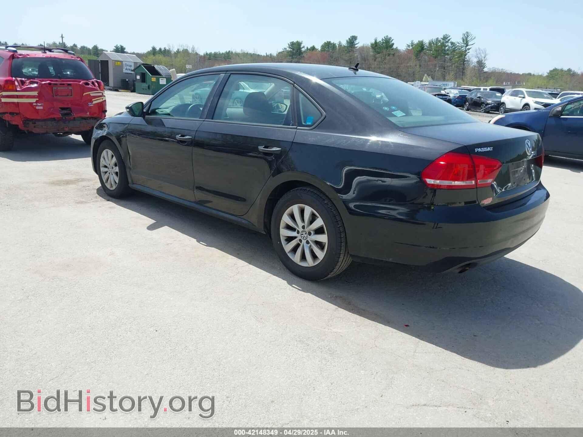 2012 VOLKSWAGEN PASSAT - VIN: 1VWAP7A39CC025836 - Фото 3