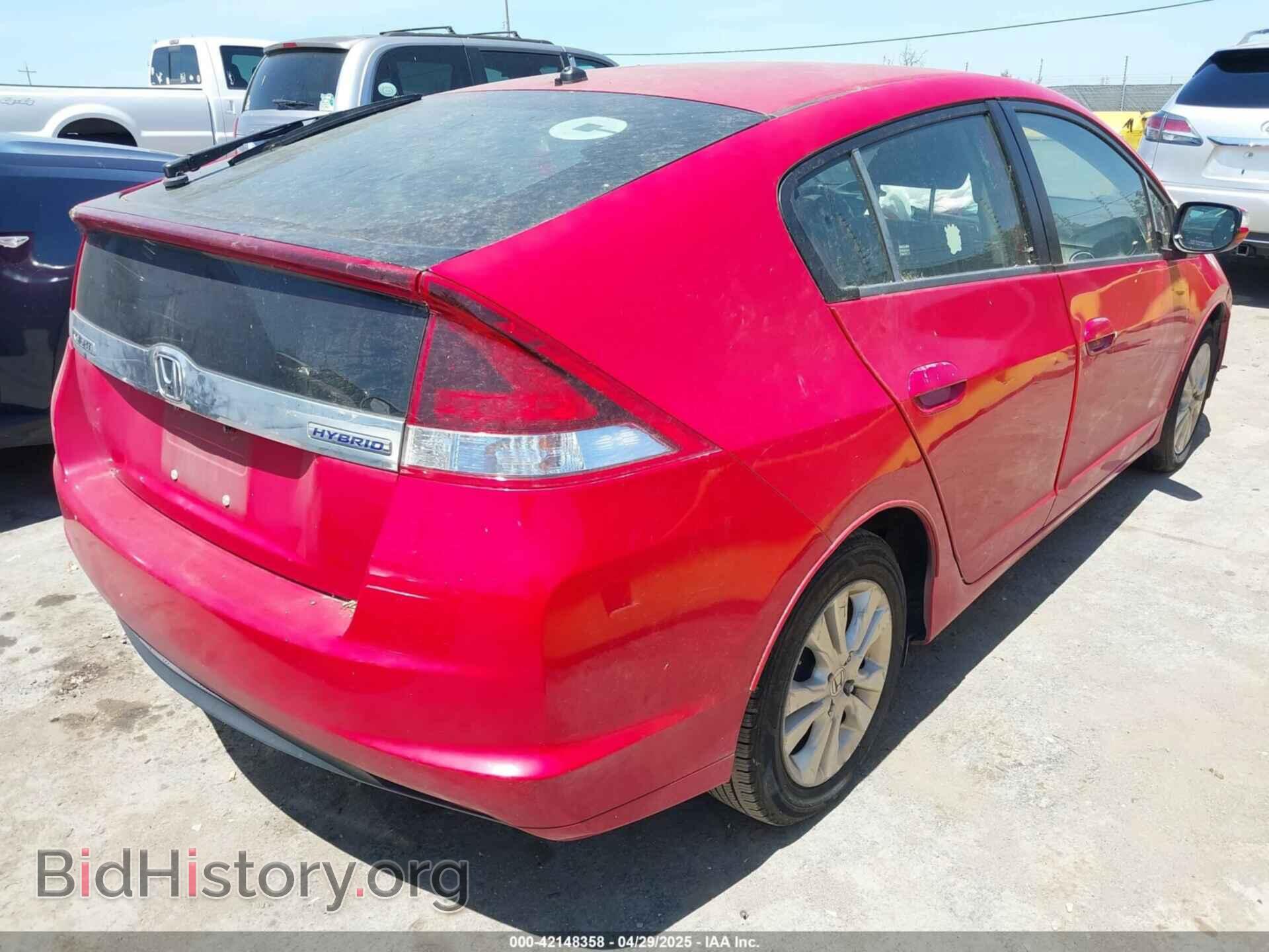 2012 HONDA INSIGHT - VIN: JHMZE2H71CS001817 - Фото 4