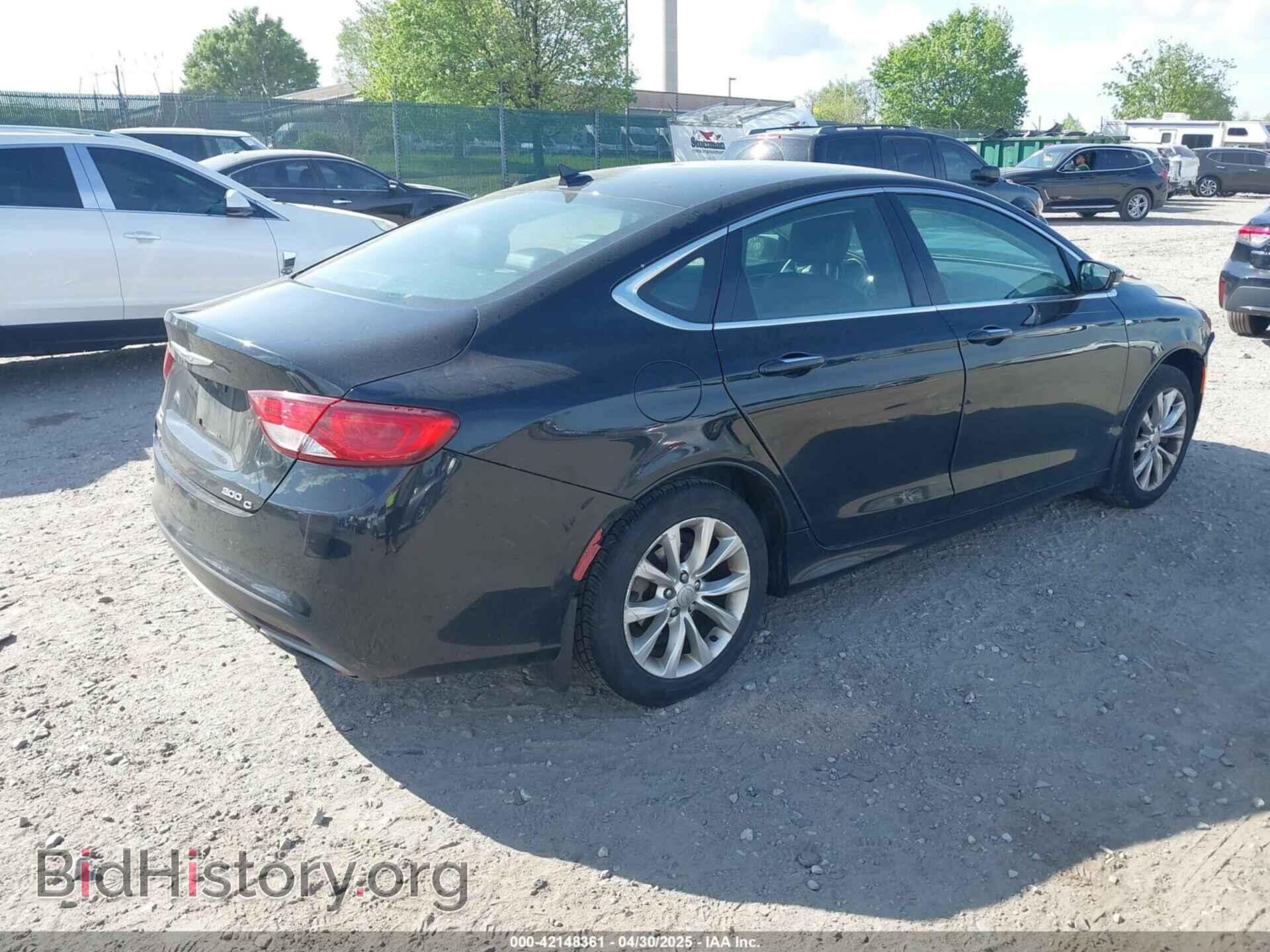 2015 CHRYSLER 200 - VIN: 1C3CCCEG4FN512646 - Фото 4