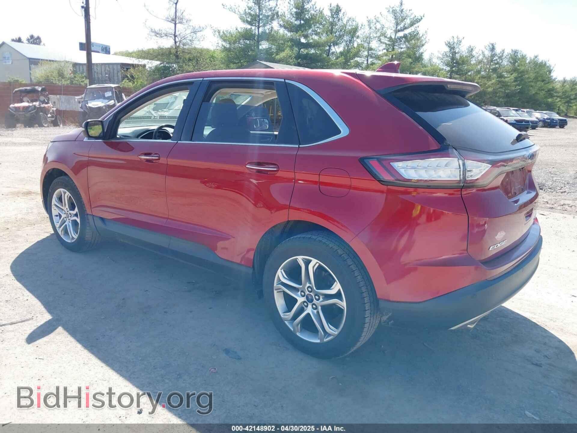 2015 FORD EDGE - VIN: 2FMTK4K85FBB78877 - Photo 3