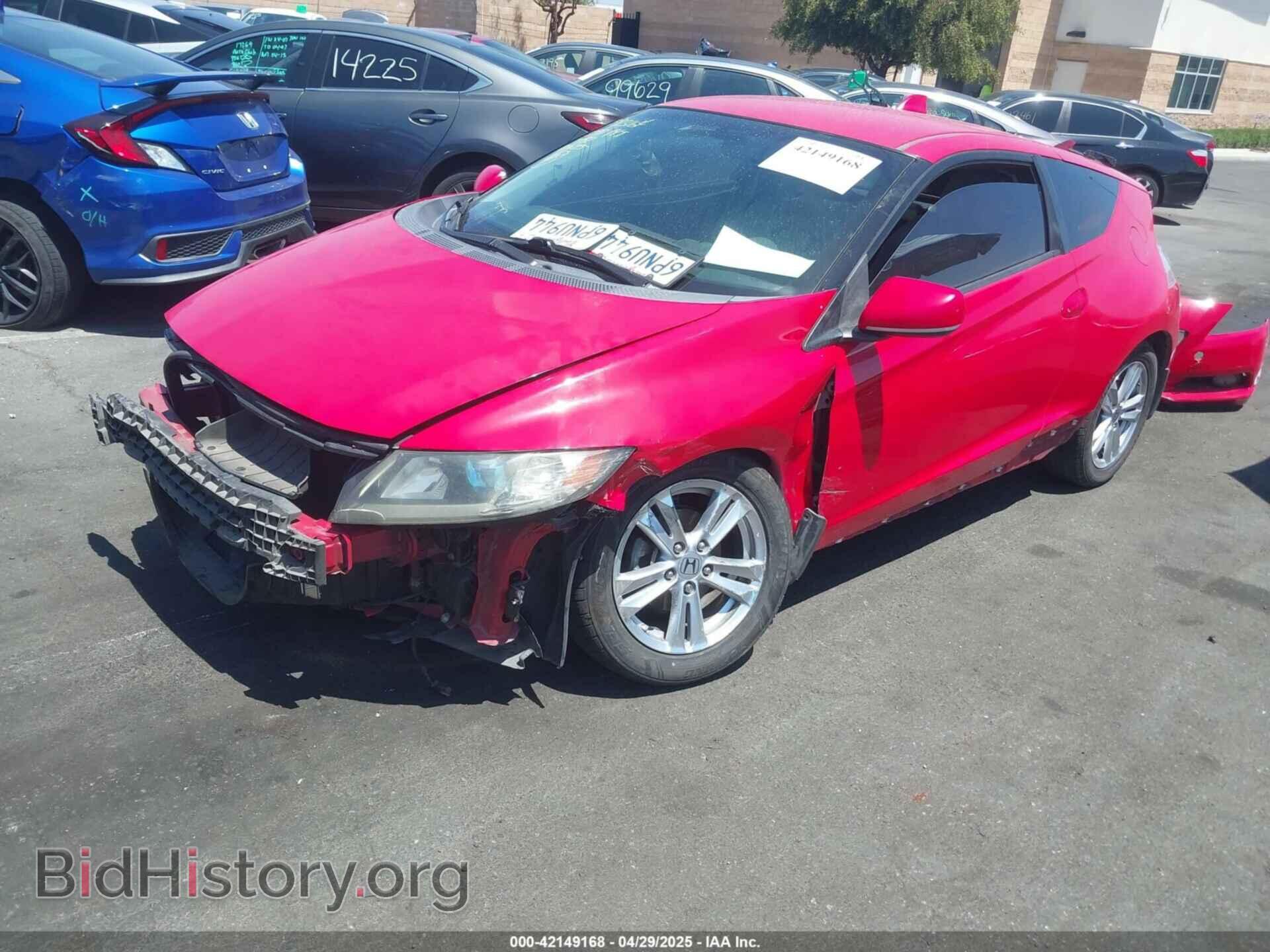 2011 HONDA CR-Z - VIN: JHMZF1D64BS007579 - Фото 2
