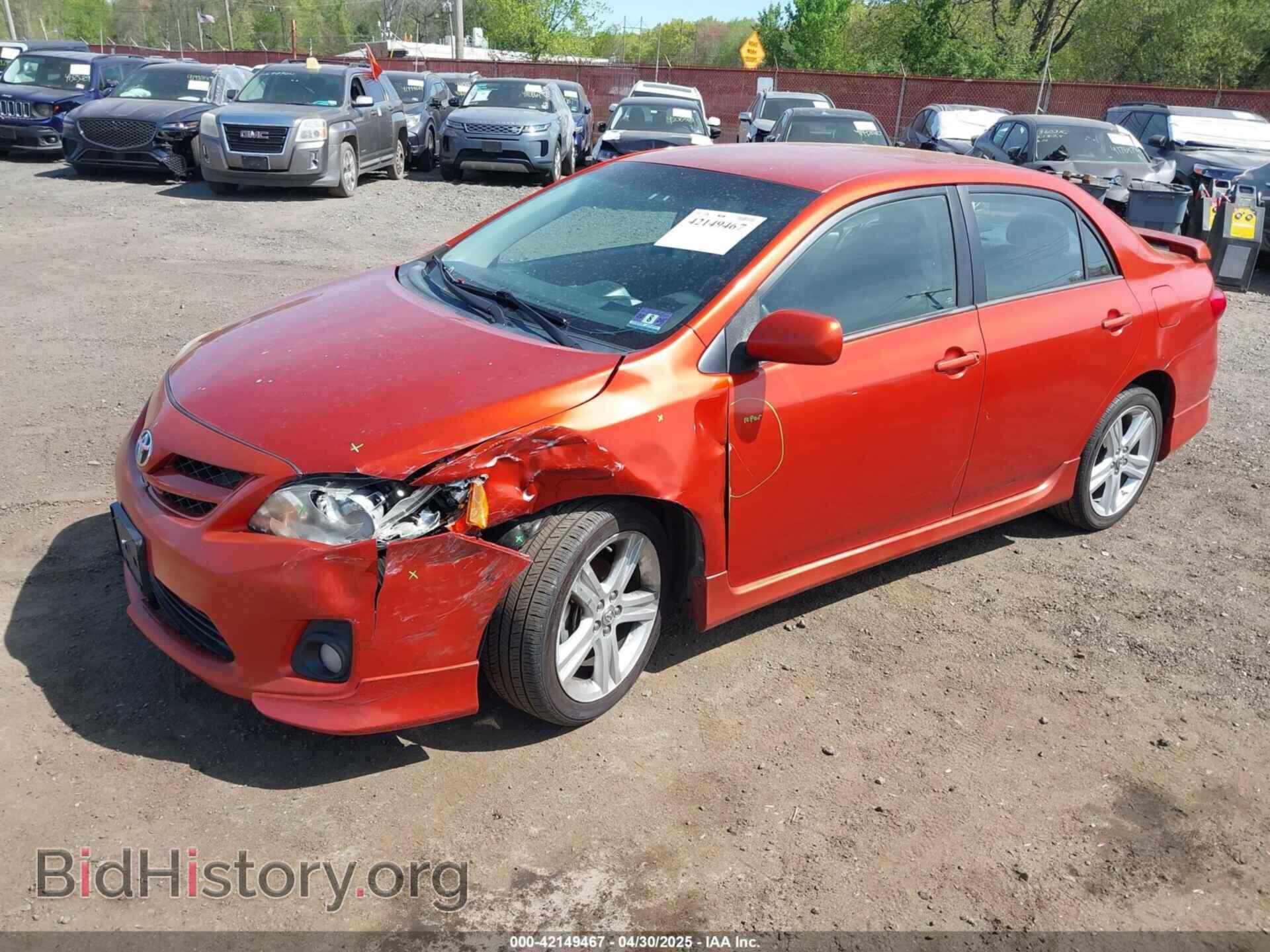 2013 TOYOTA COROLLA - VIN: 2T1BU4EEXDC087426 - Фото 2