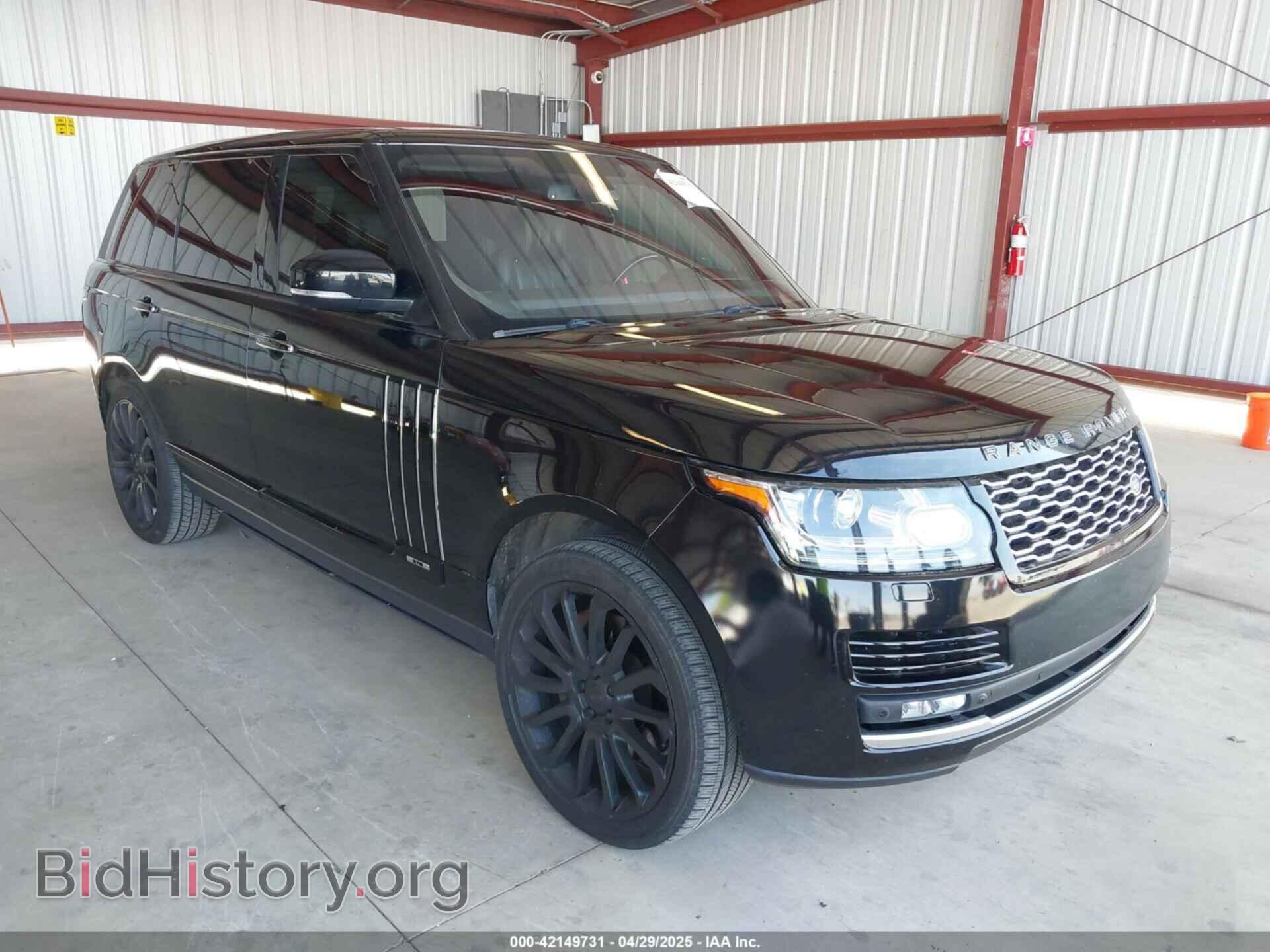 Photo SALGV3TFXFA237897 - LAND ROVER RANGE ROVER 2015