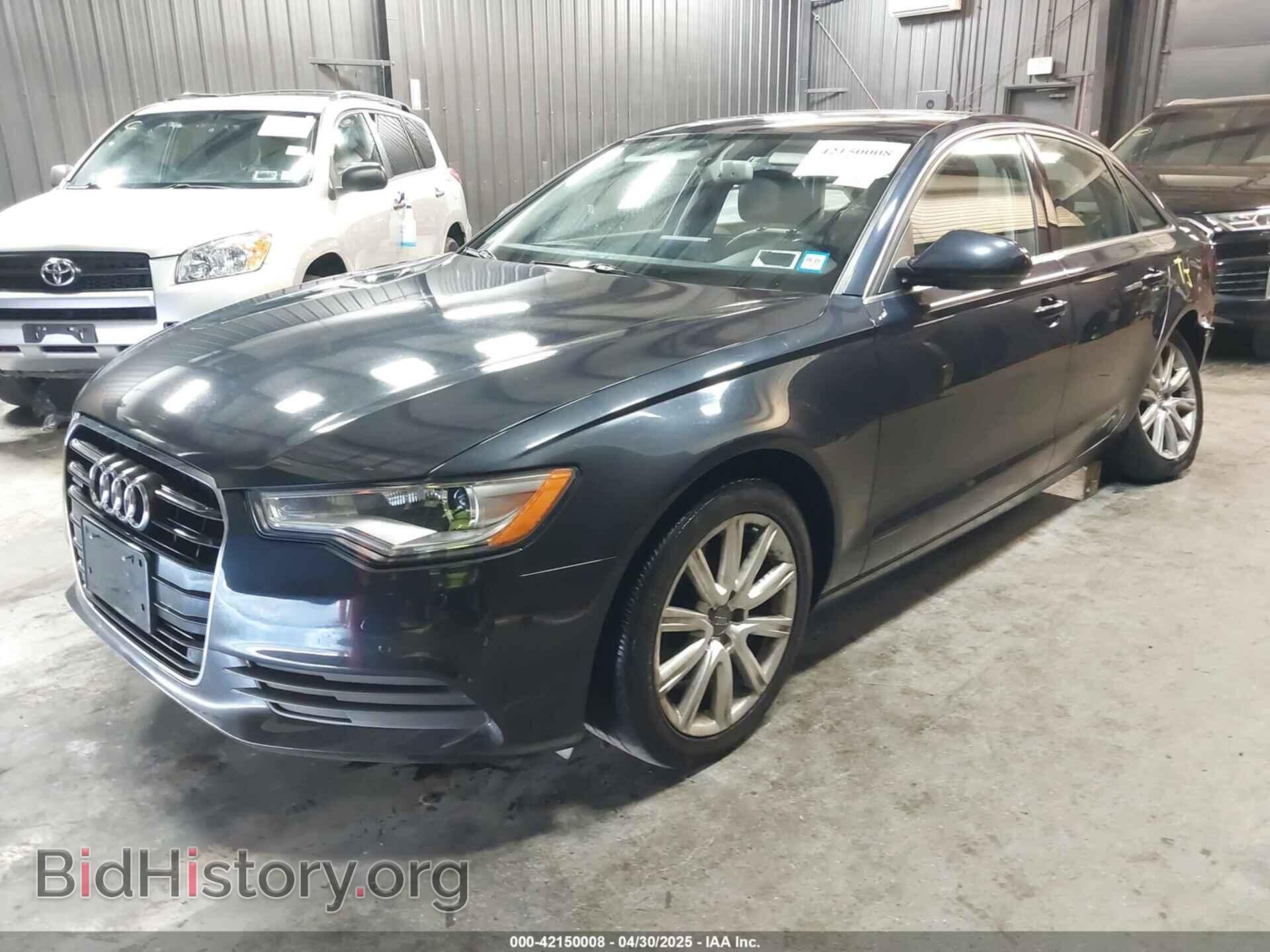 2013 AUDI A6 - VIN: WAUGFAFCXDN023621 - Фото 2