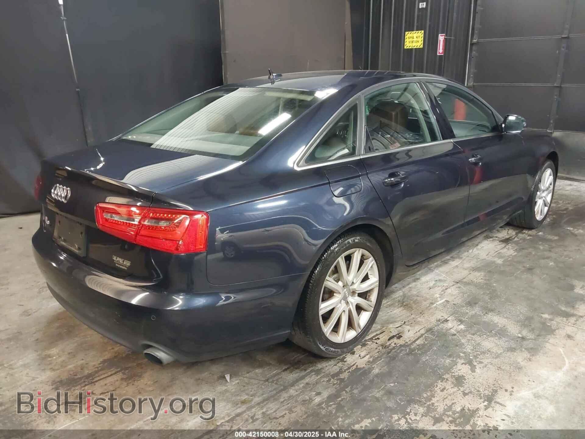 2013 AUDI A6 - VIN: WAUGFAFCXDN023621 - Фото 4