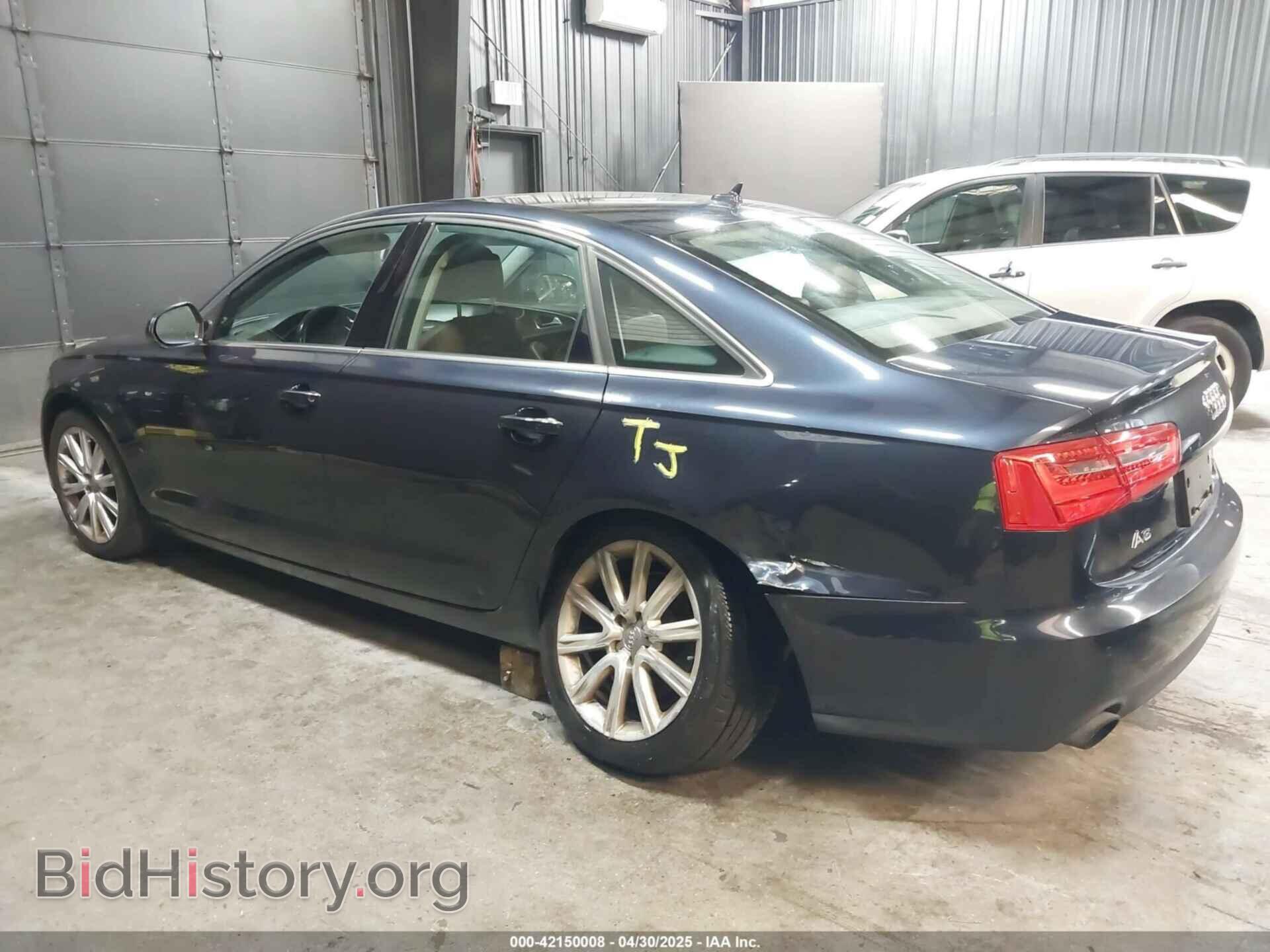 2013 AUDI A6 - VIN: WAUGFAFCXDN023621 - Фото 6