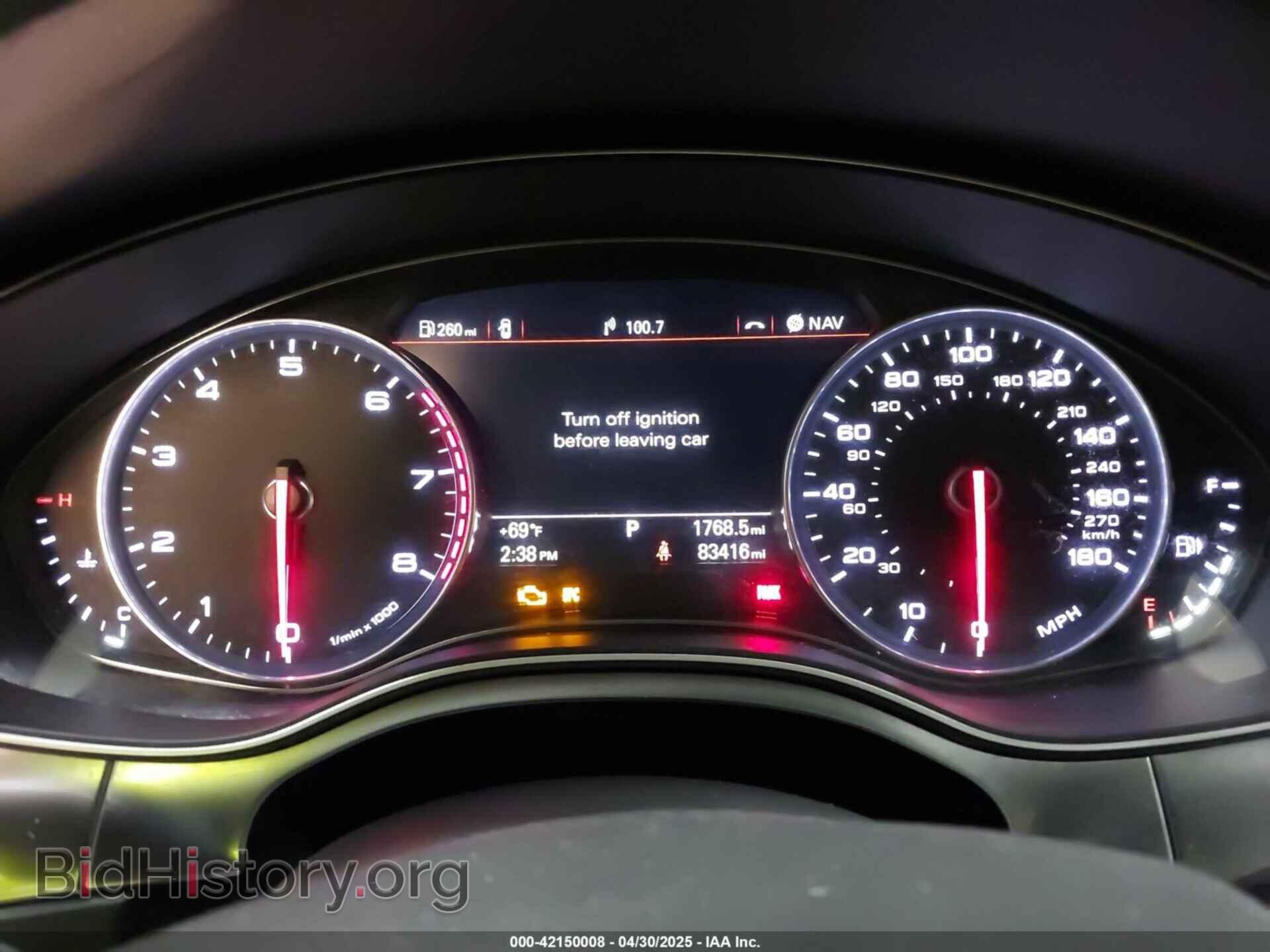 2013 AUDI A6 - VIN: WAUGFAFCXDN023621 - Фото 7