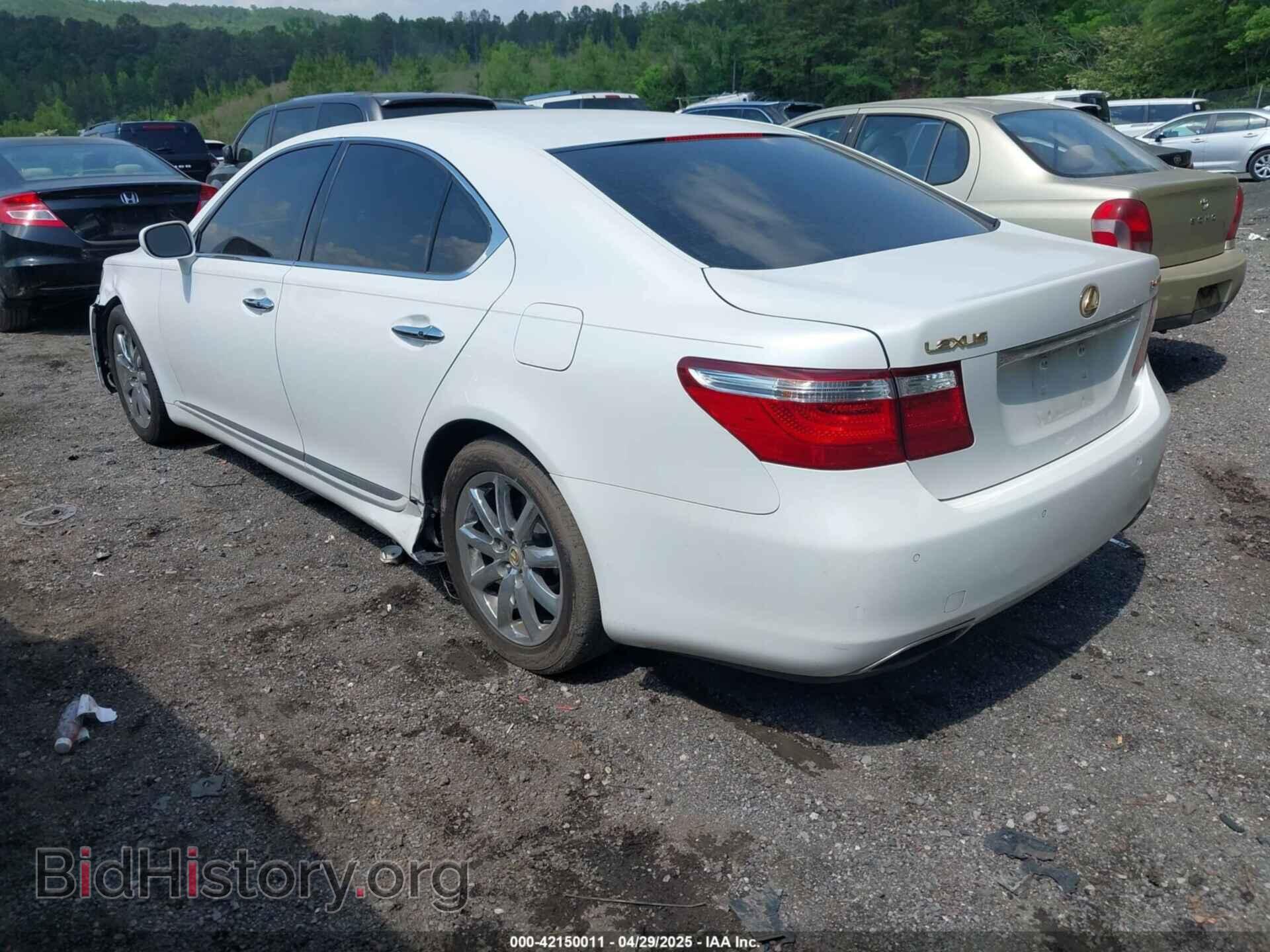 2007 LEXUS LS - VIN: JT8BL46F675004925 - Фото 3