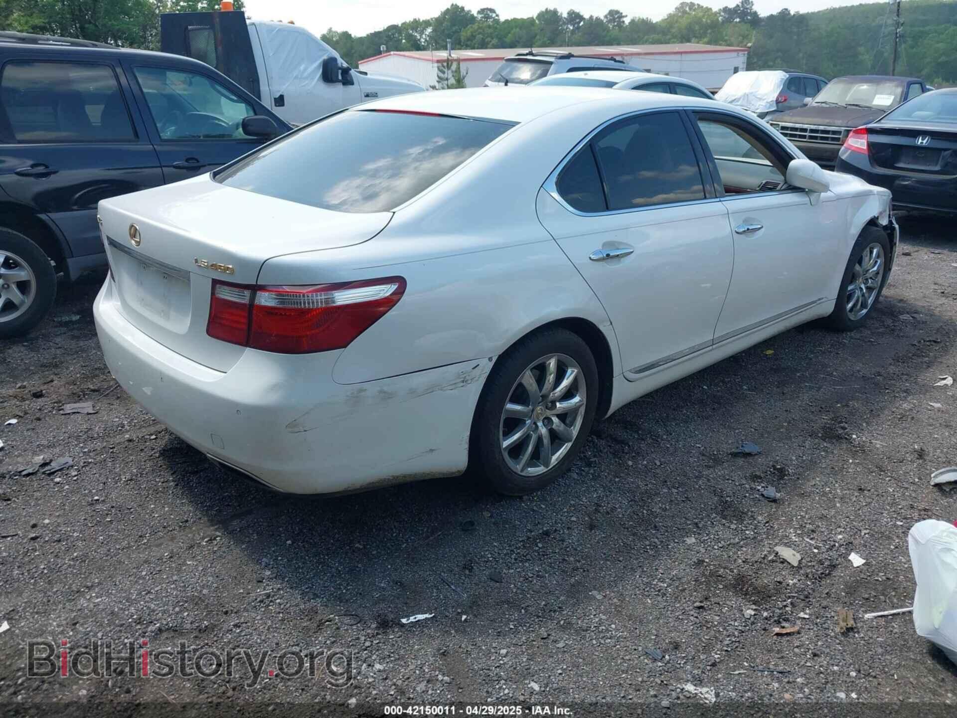 2007 LEXUS LS - VIN: JT8BL46F675004925 - Фото 4