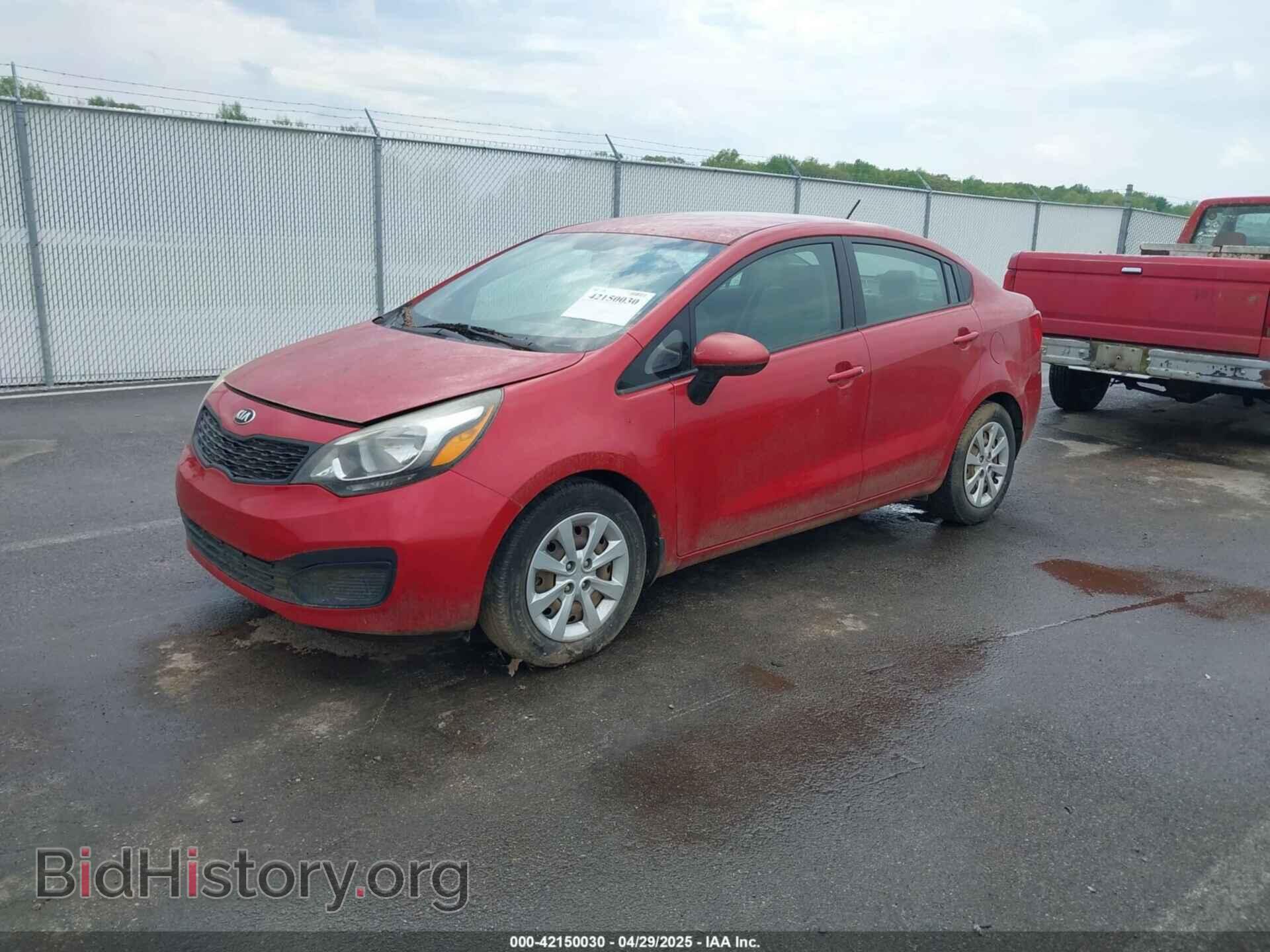 2013 KIA RIO - VIN: KNADM4A30D6212242 - Фото 2