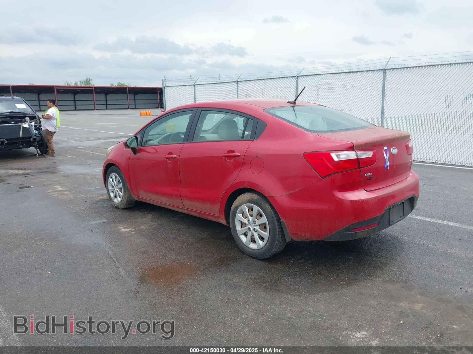 2013 KIA RIO - VIN: KNADM4A30D6212242 - Фото 3