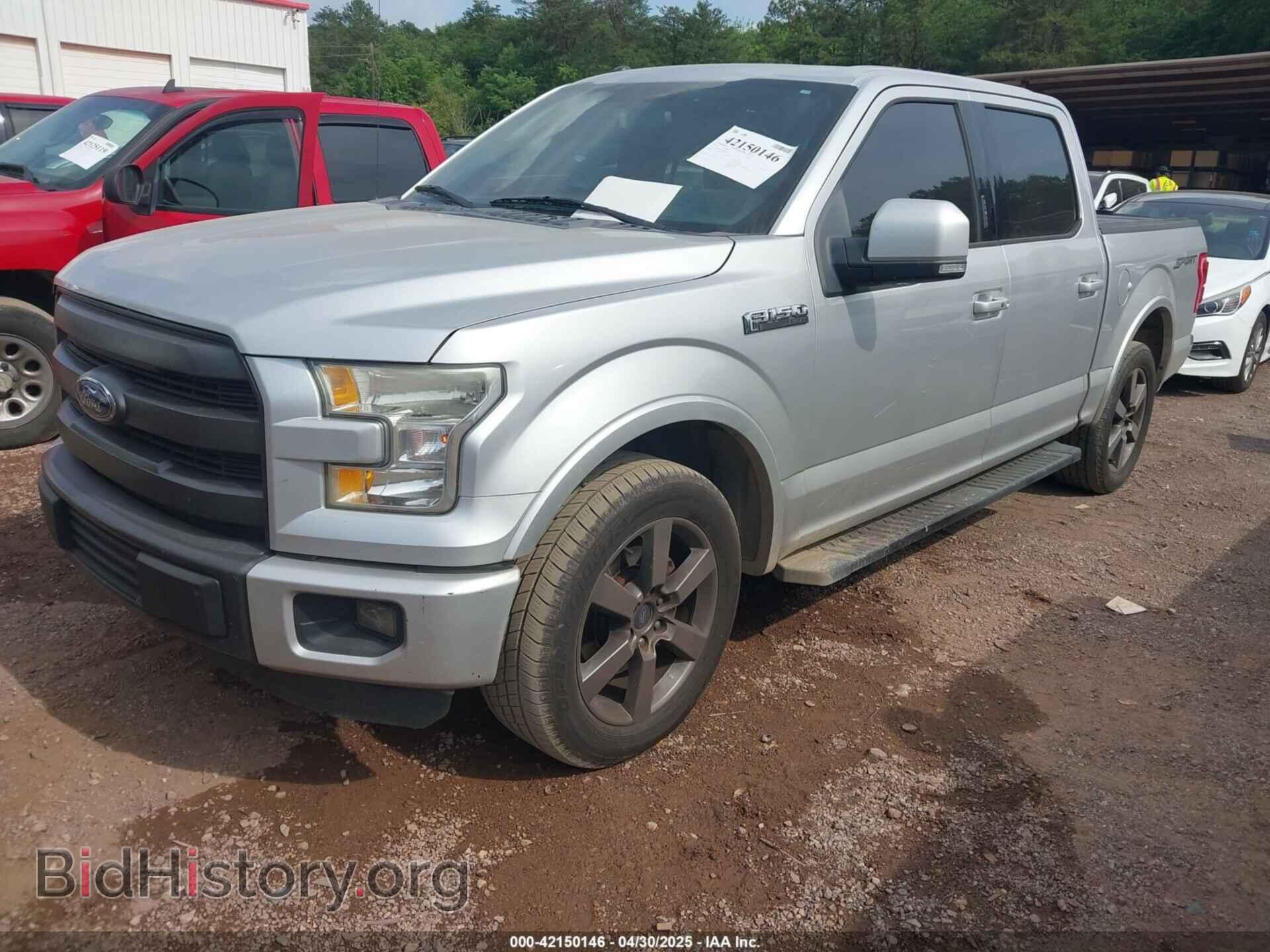 2015 FORD F-150 - VIN: 1FTEW1CF3FFB45615 - Фото 2
