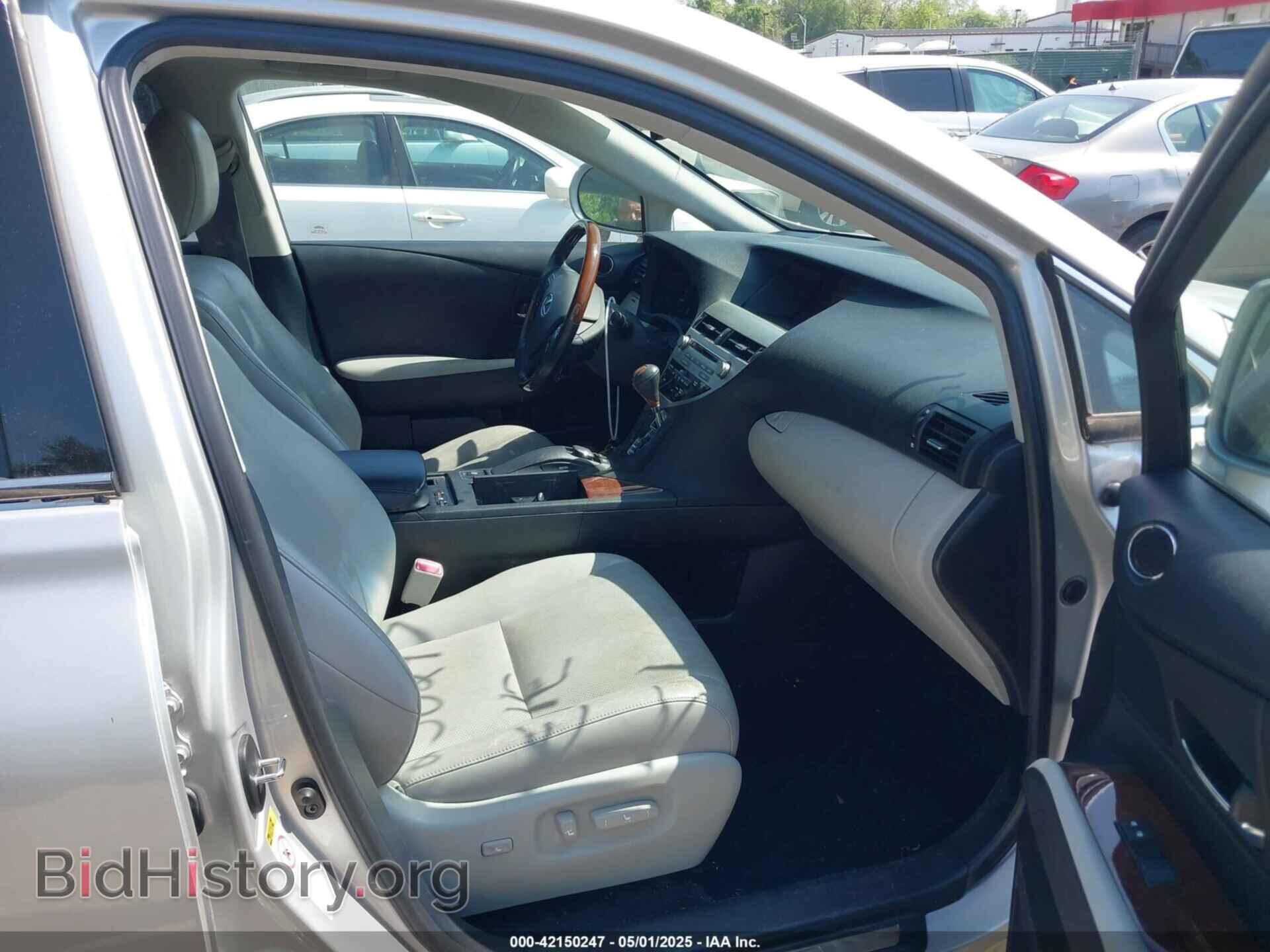 2010 LEXUS RX - VIN: JTJBC1BA2A2412774 - Фото 5
