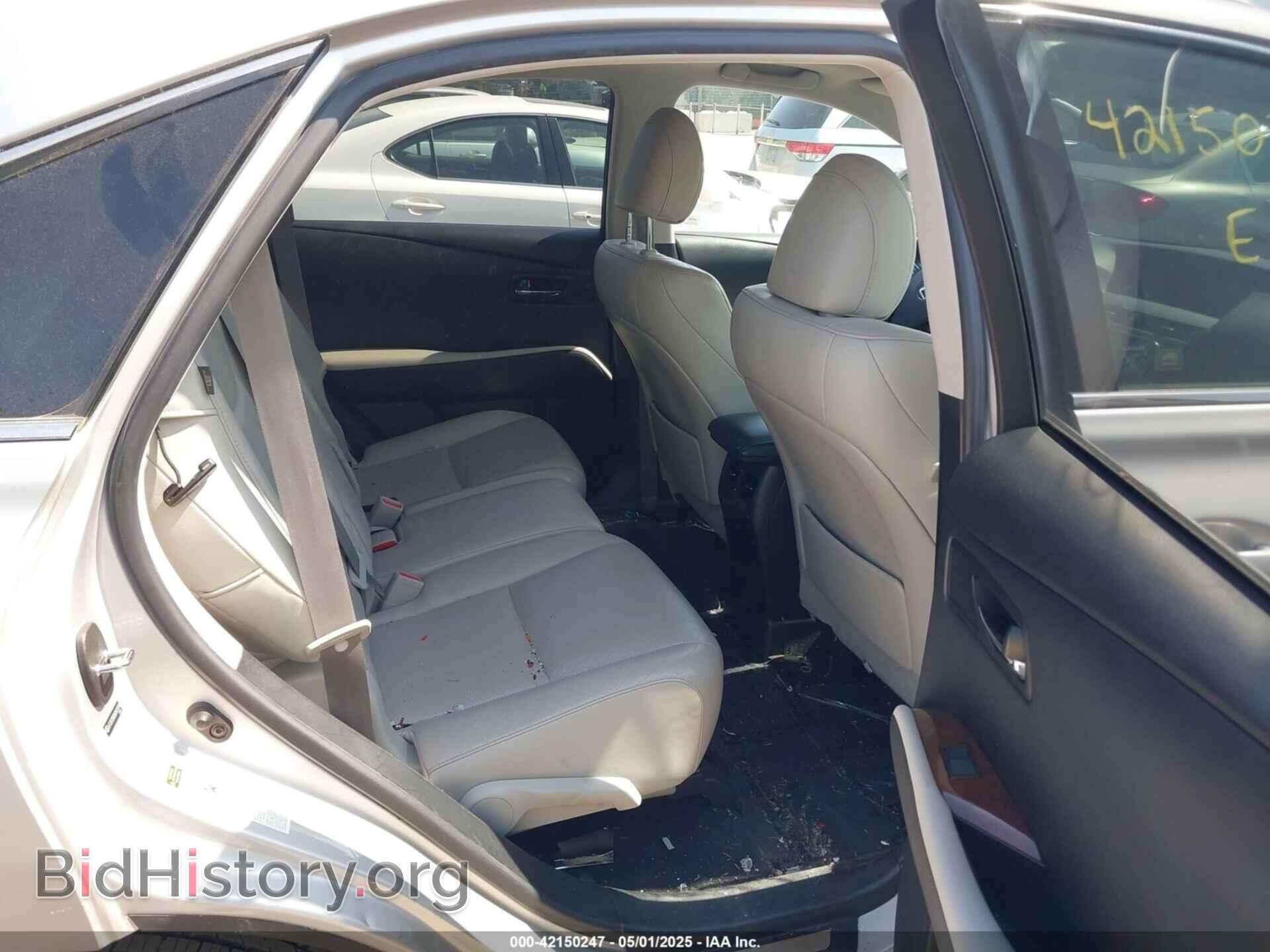 2010 LEXUS RX - VIN: JTJBC1BA2A2412774 - Фото 8