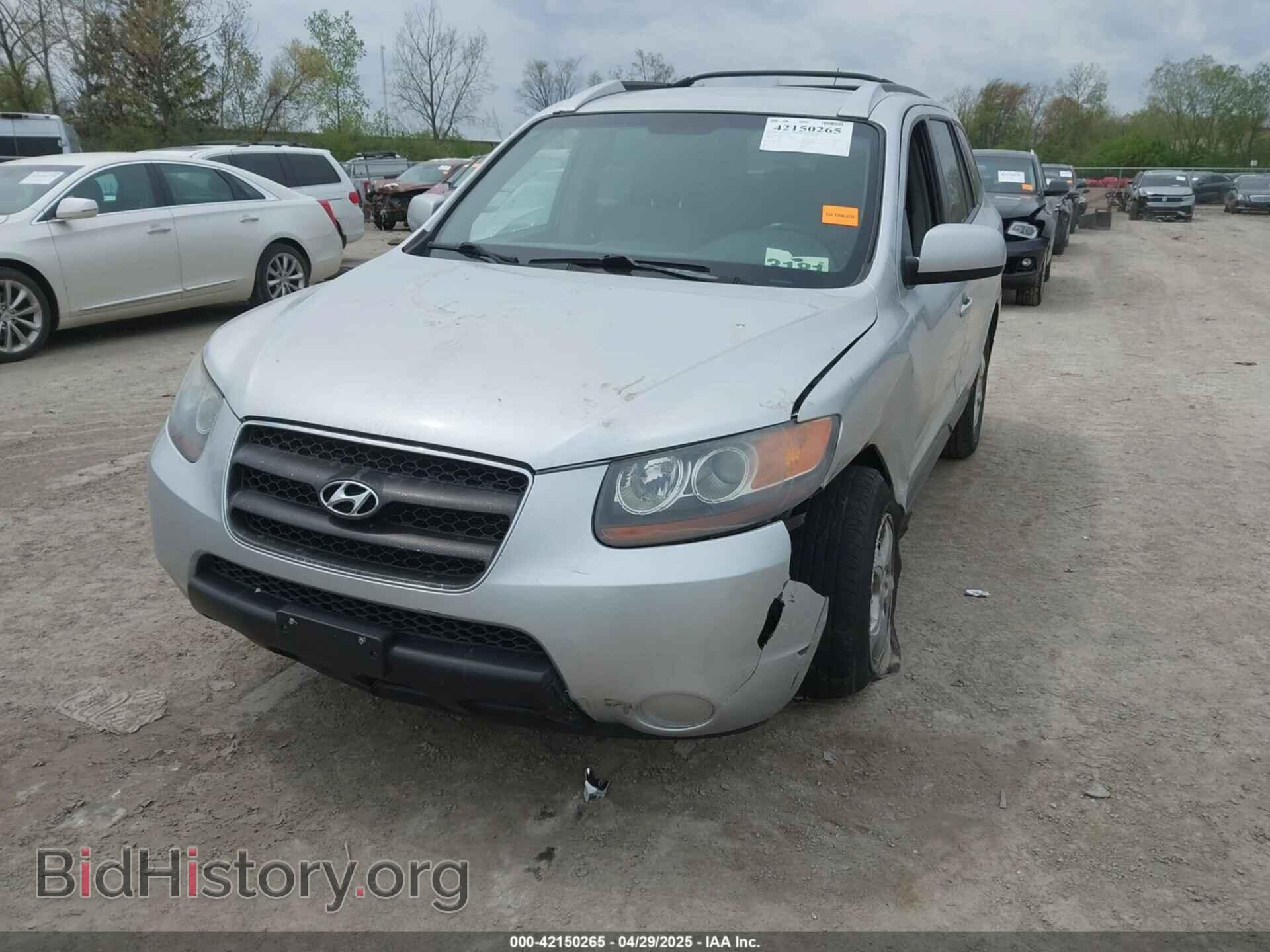 2007 HYUNDAI SANTA FE - VIN: 5NMSG13D37H121950 - Фото 2