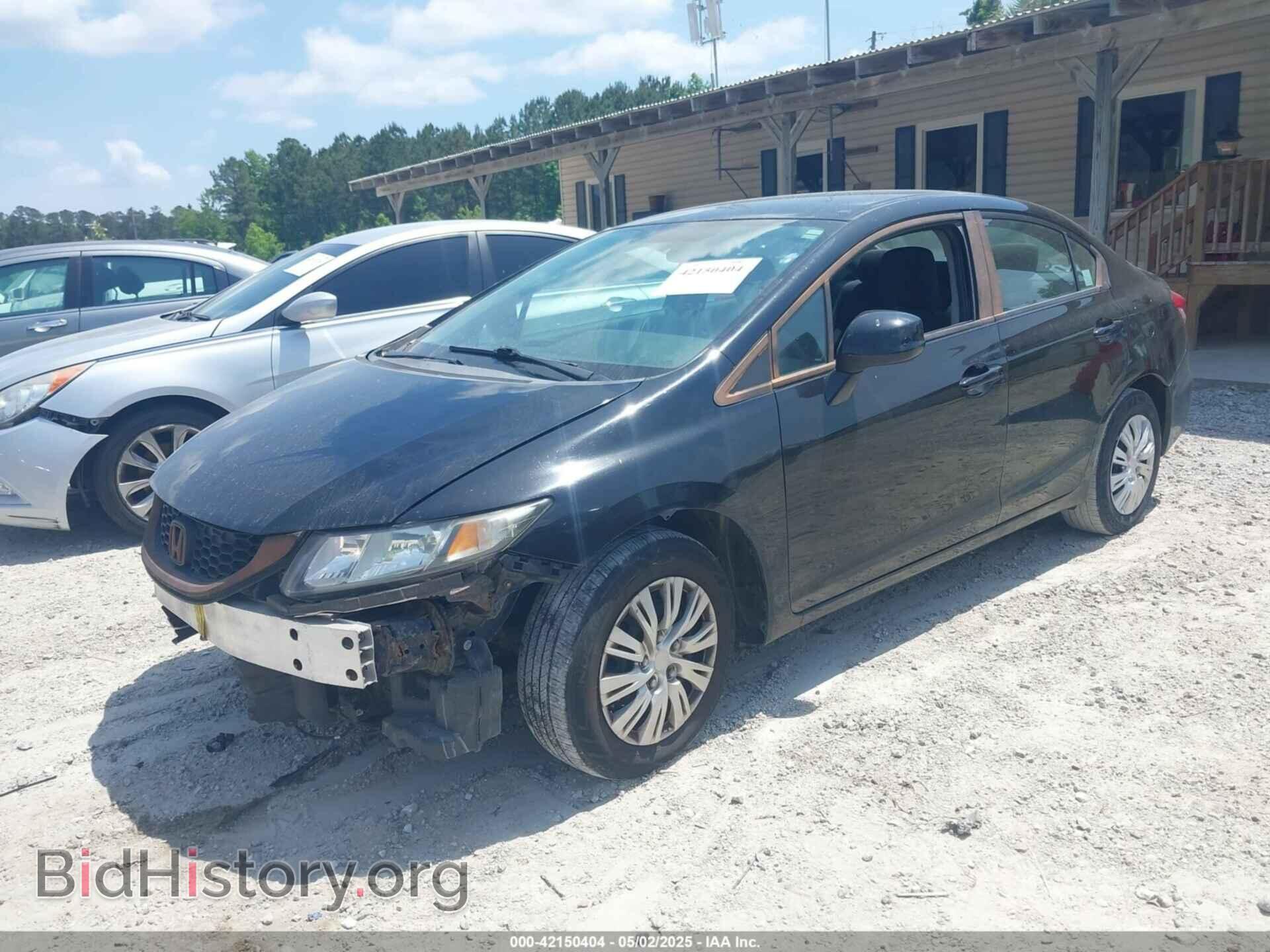 2013 HONDA CIVIC - VIN: 19XFB2F53DE244435 - Фото 2