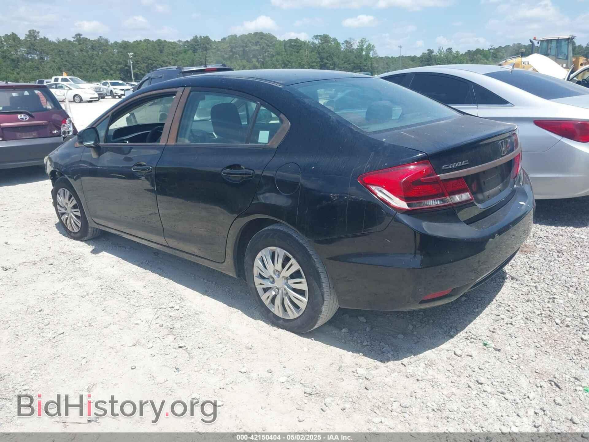 2013 HONDA CIVIC - VIN: 19XFB2F53DE244435 - Фото 3