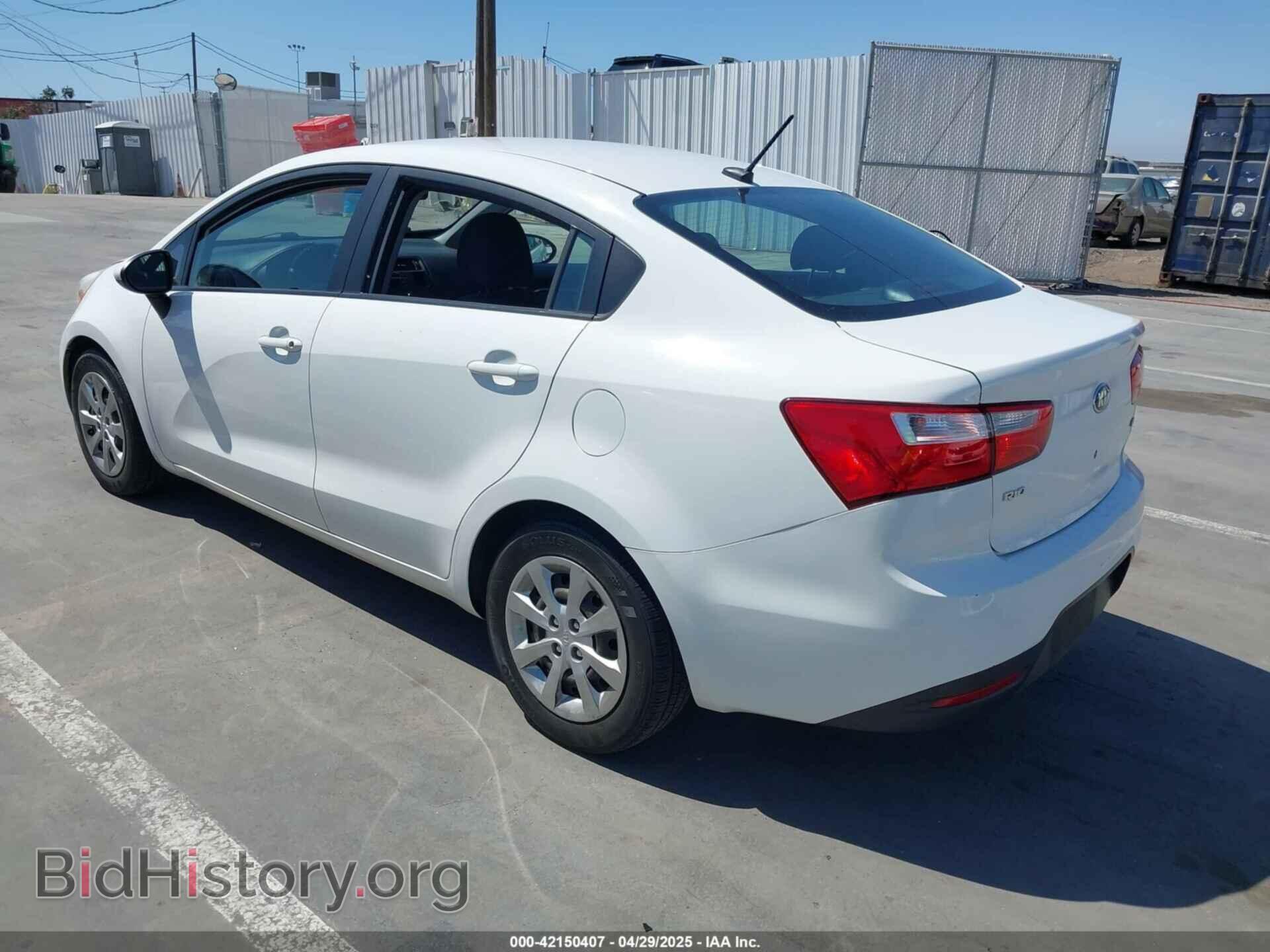 2015 KIA RIO - VIN: KNADM4A36F6525086 - Фото 3