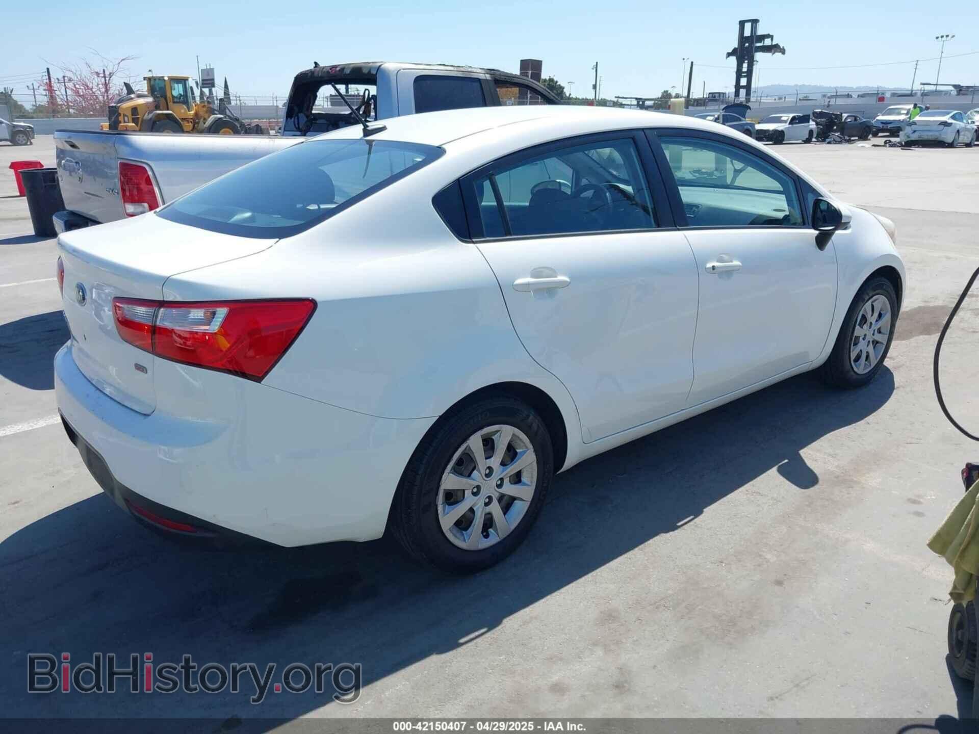2015 KIA RIO - VIN: KNADM4A36F6525086 - Фото 4