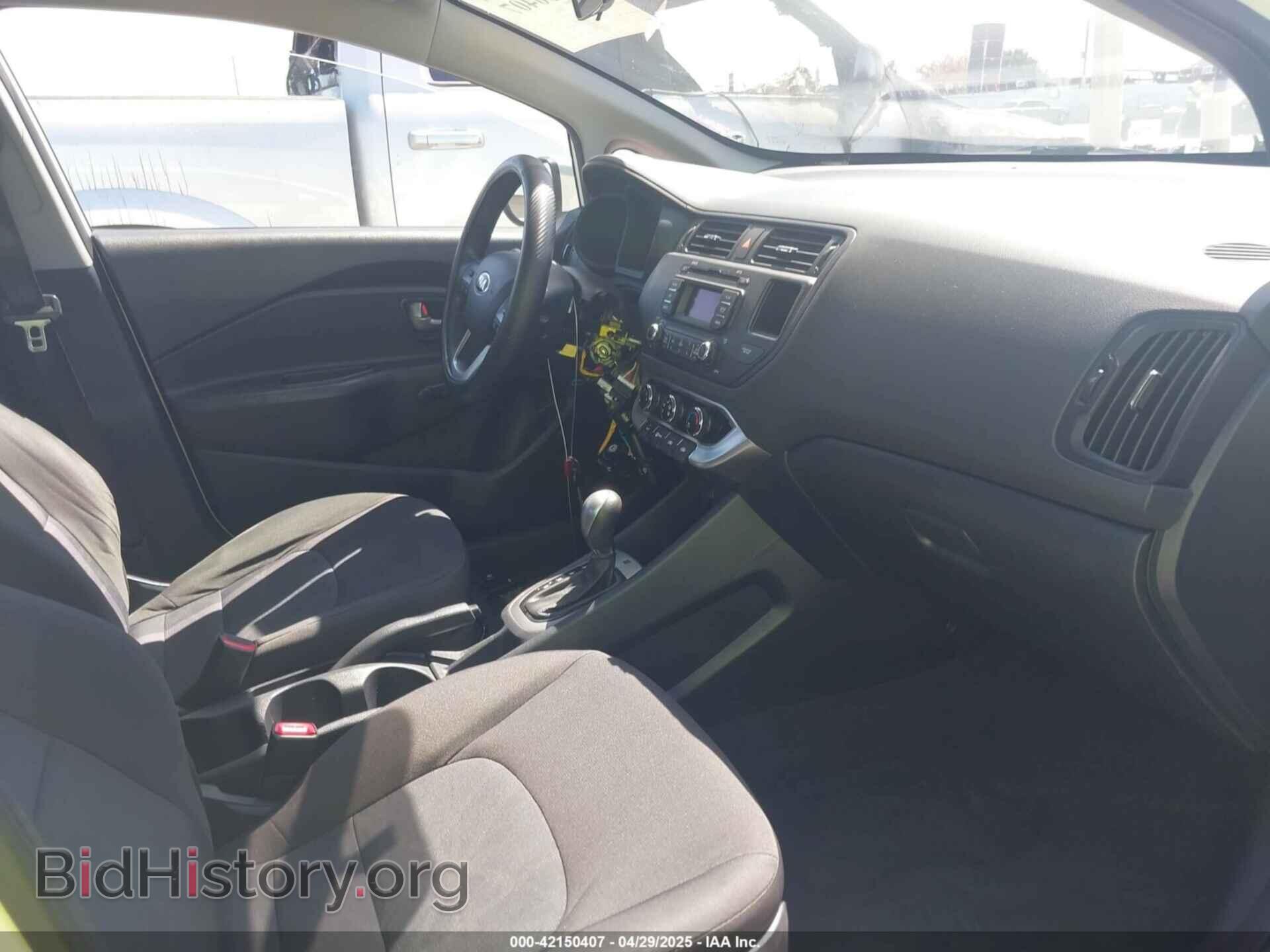 2015 KIA RIO - VIN: KNADM4A36F6525086 - Фото 5