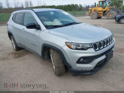 2024 Jeep COMPASS LATITUDE 4X4, белый — VIN 3C4NJDBN0RT124448, IAAI