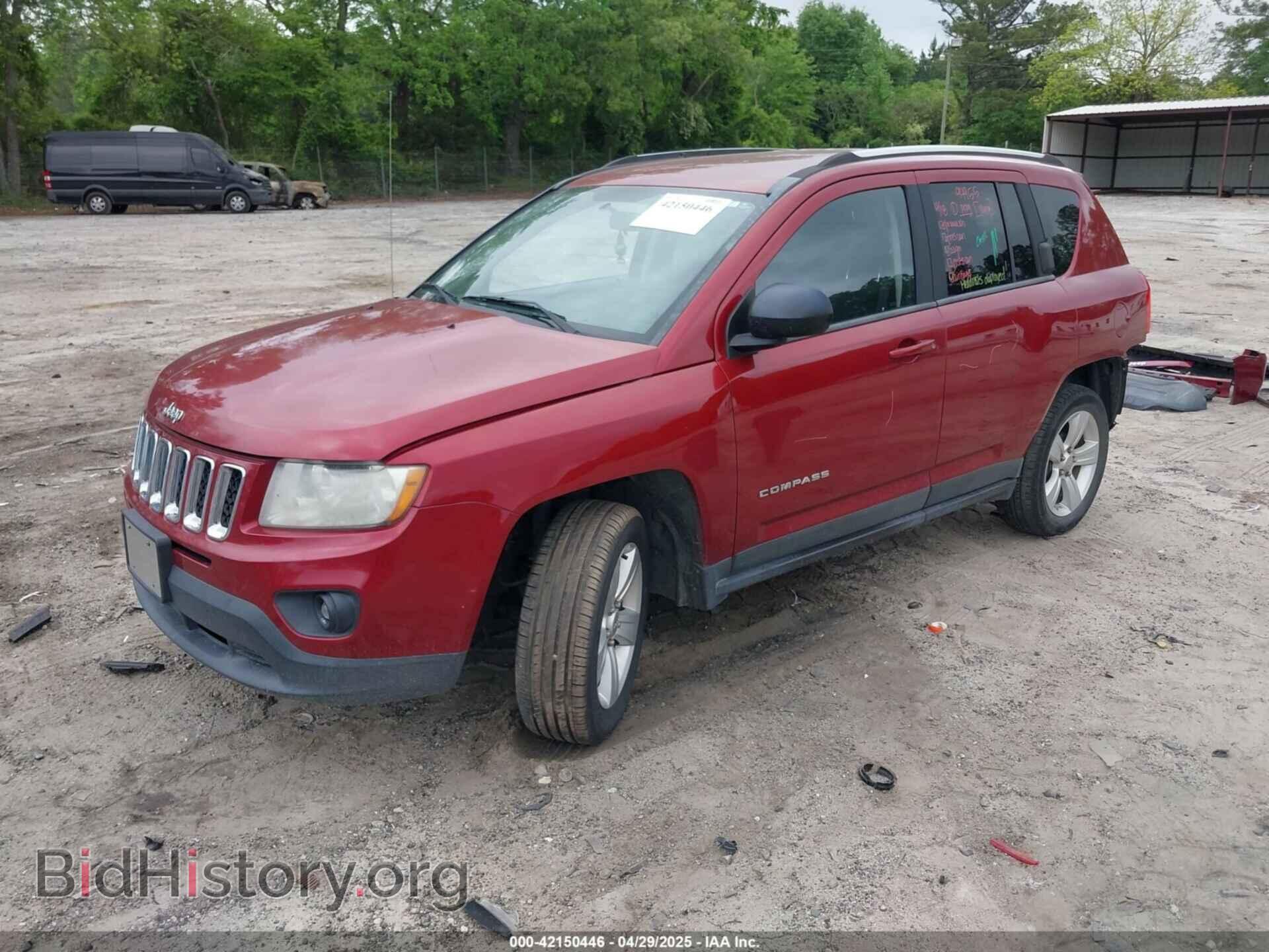 2012 JEEP COMPASS - VIN: 1C4NJCEA3CD592416 - Фото 2
