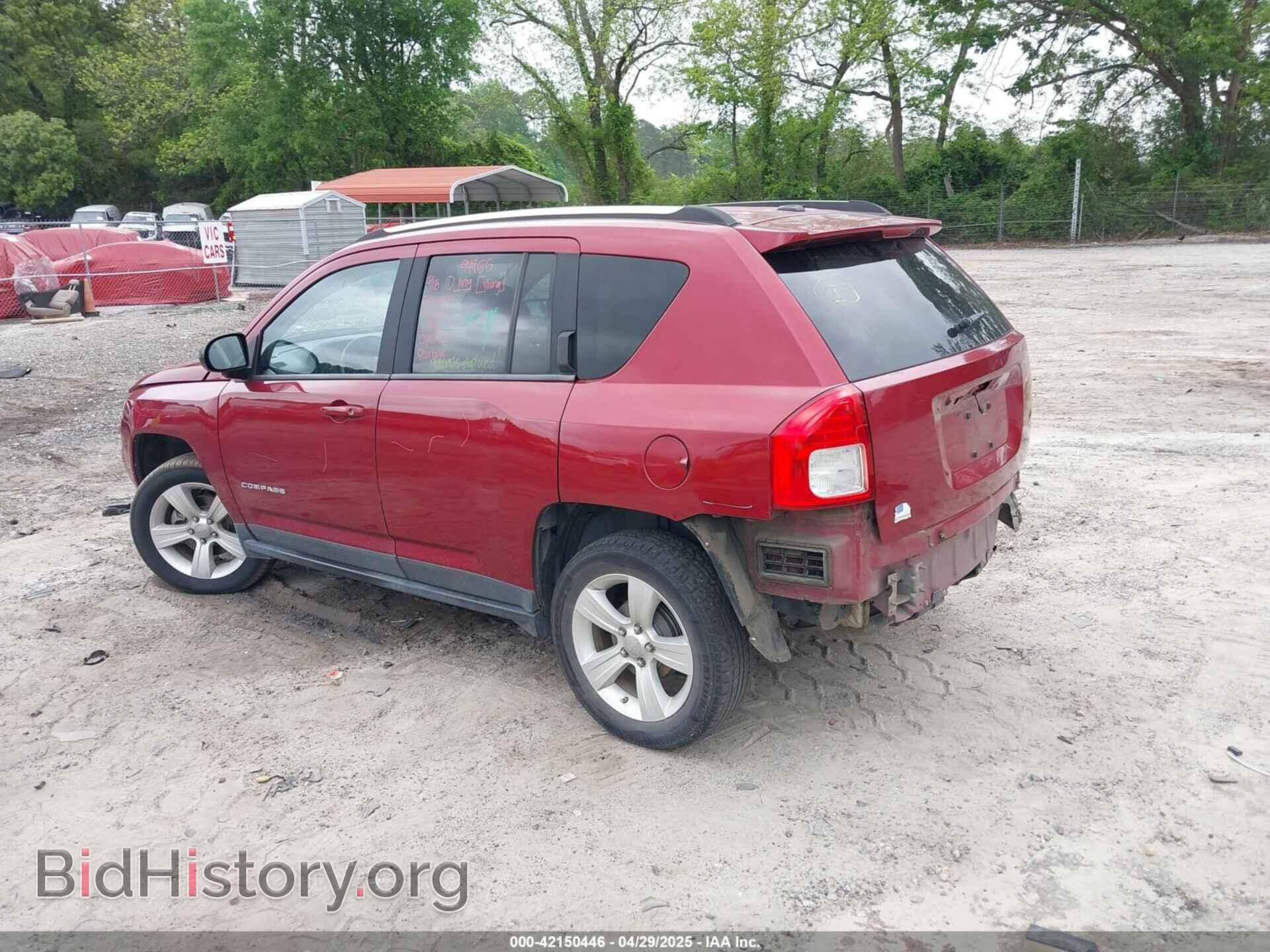 2012 JEEP COMPASS - VIN: 1C4NJCEA3CD592416 - Фото 3