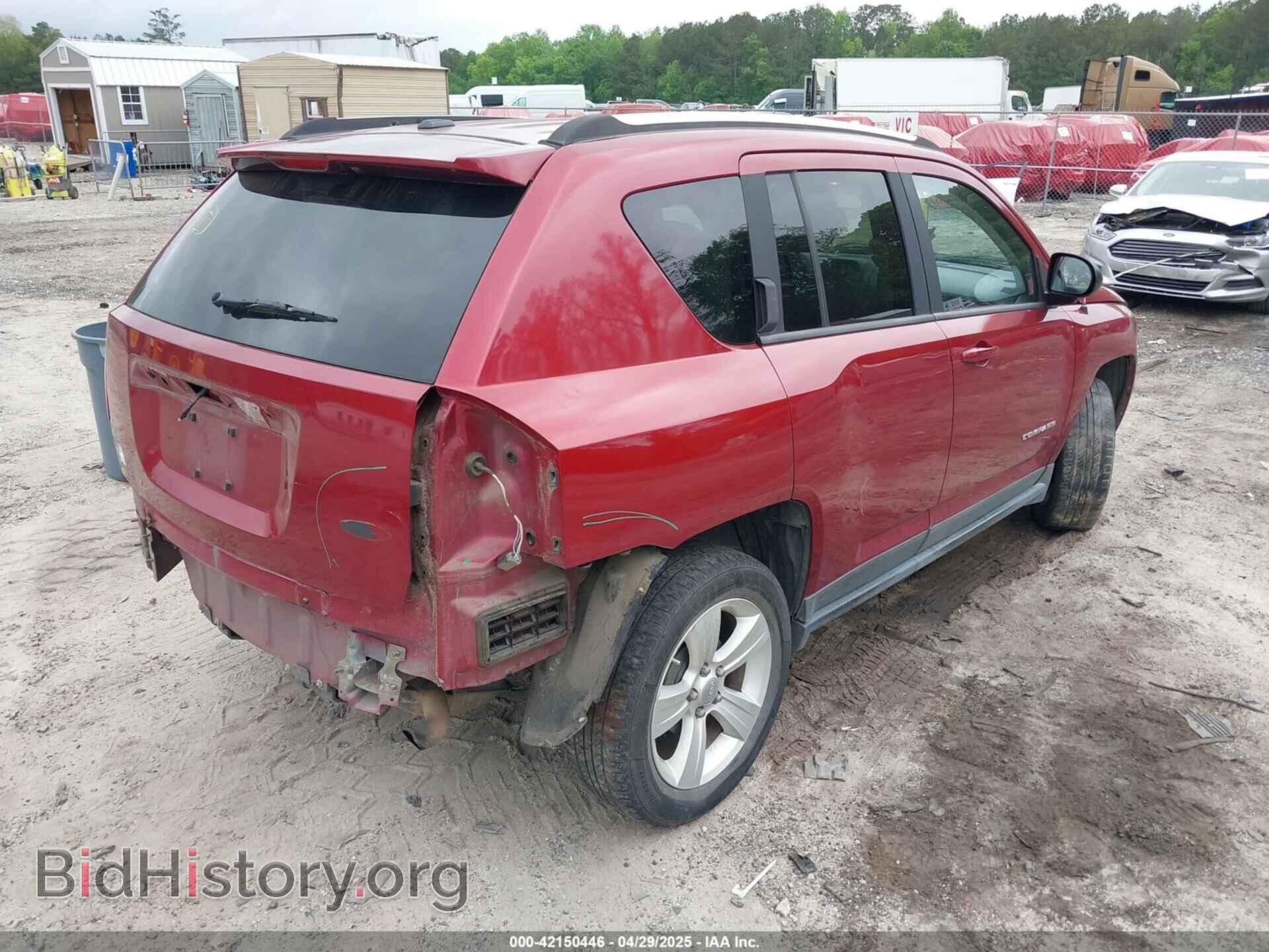 2012 JEEP COMPASS - VIN: 1C4NJCEA3CD592416 - Фото 4