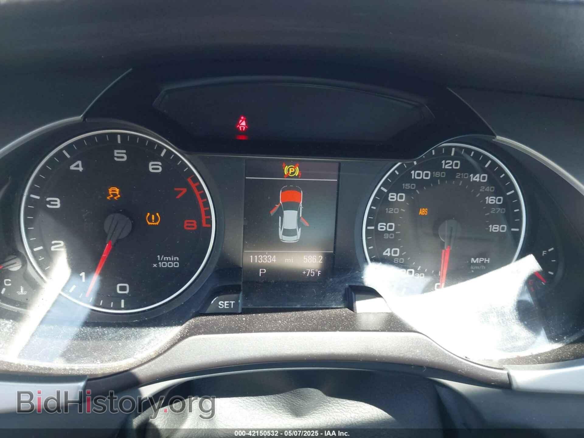 2012 AUDI A4 - VIN: WAUFFAFL2CA089369 - Фото 7