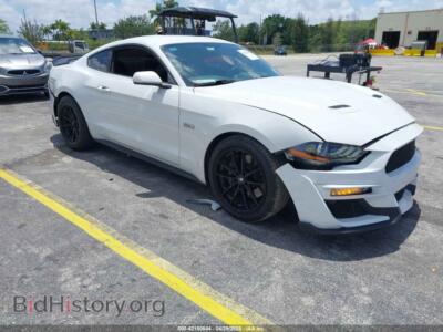2019 Ford MUSTANG GT, white — VIN 1FA6P8CF6K5121986, IAAI