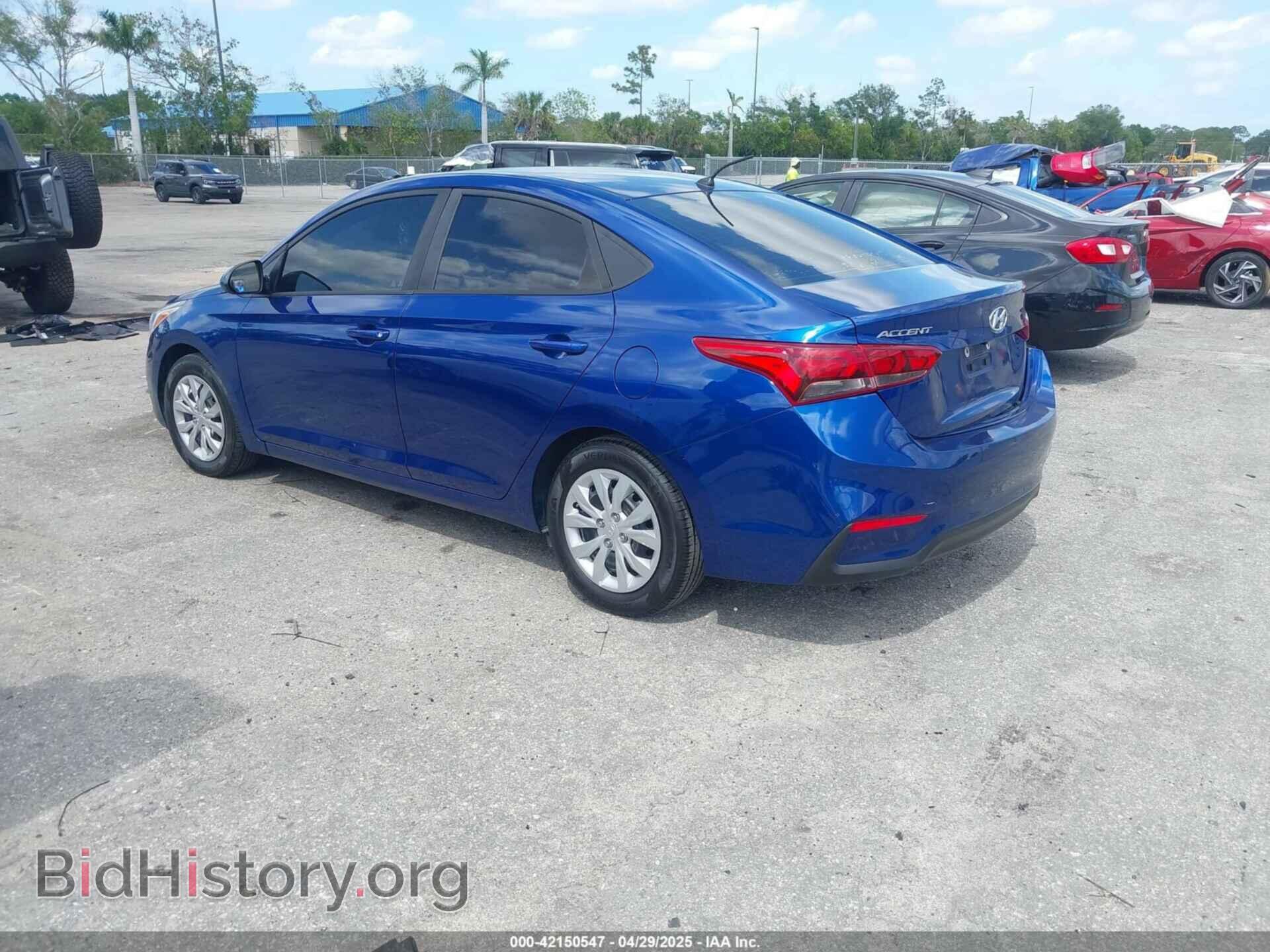 2020 HYUNDAI ACCENT - VIN: 3KPC24A63LE114006 - Фото 3