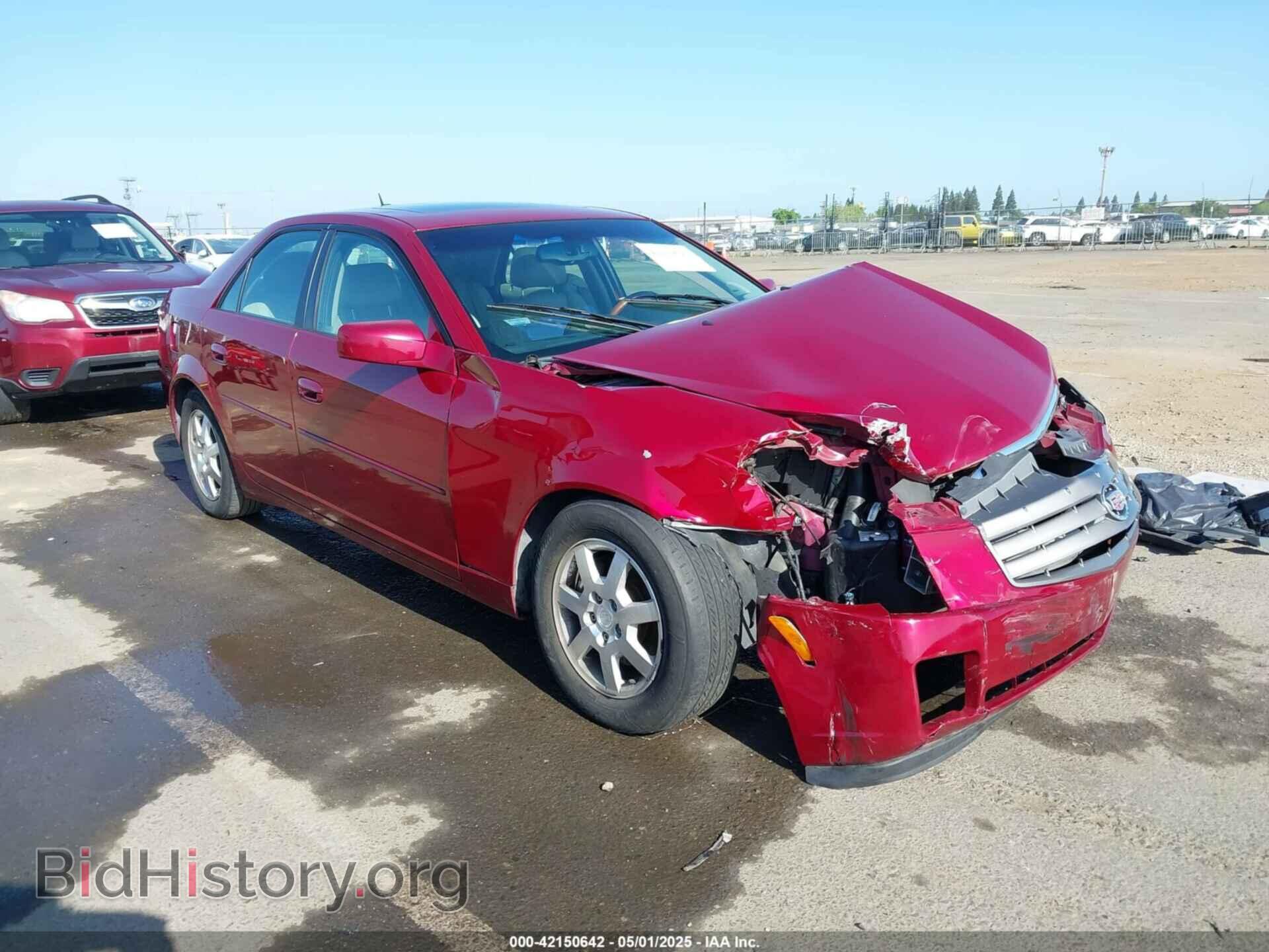 Photo 1G6DP567650127697 - CADILLAC CTS 2005