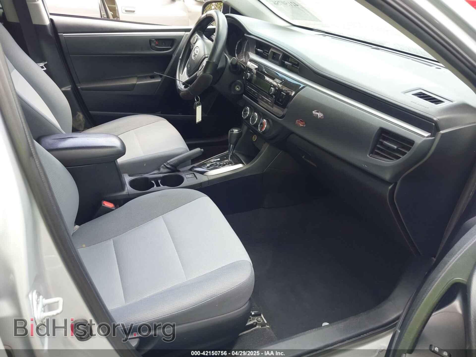 2014 TOYOTA COROLLA - VIN: 2T1BURHE4EC005359 - Фото 5