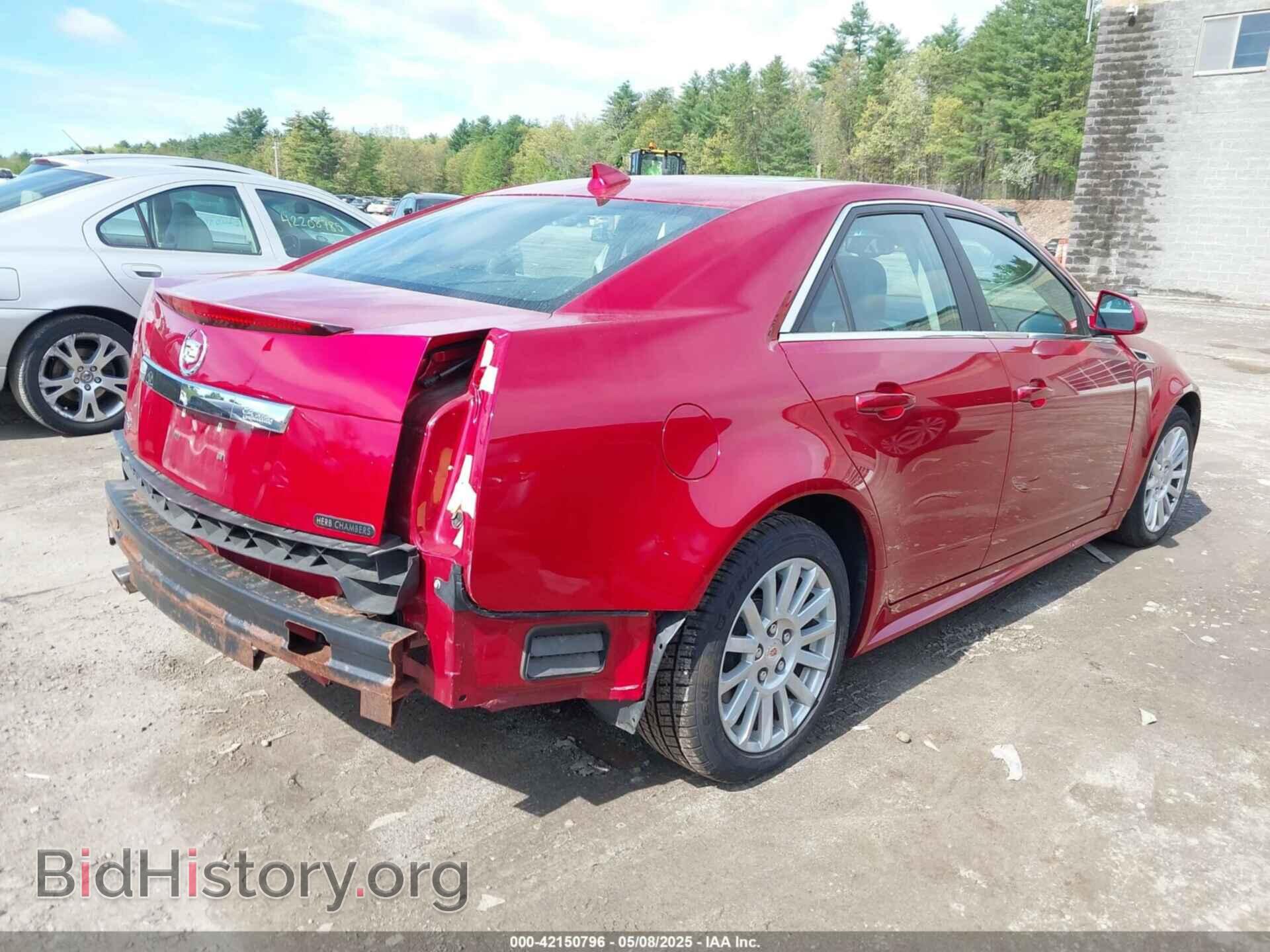 2013 CADILLAC CTS - VIN: 1G6DG5E57D0108526 - Фото 4