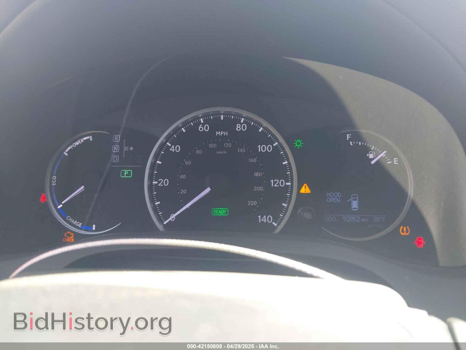 2012 LEXUS CT 200H - VIN: JTHKD5BH5C2109476 - Photo 7