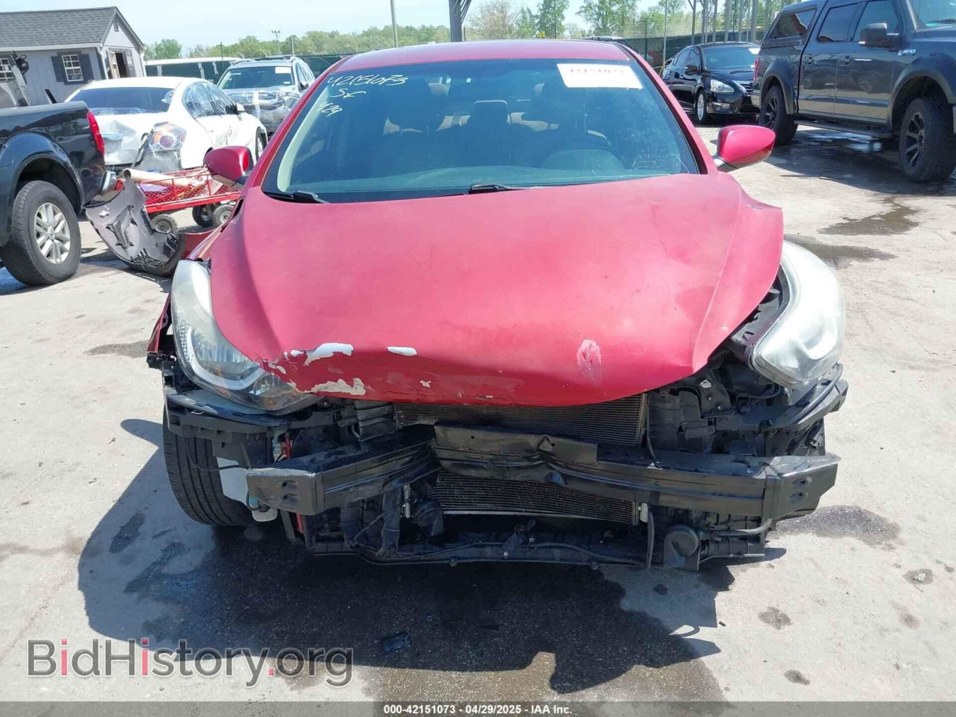 2014 HYUNDAI ELANTRA - VIN: 5NPDH4AE7EH545005 - Фото 6