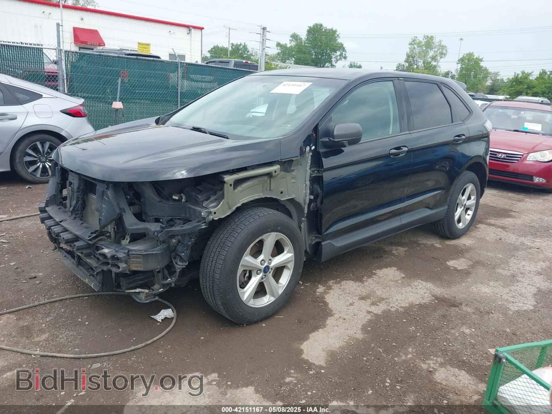 2015 FORD EDGE - VIN: 2FMTK4G88FBB39497 - Фото 2