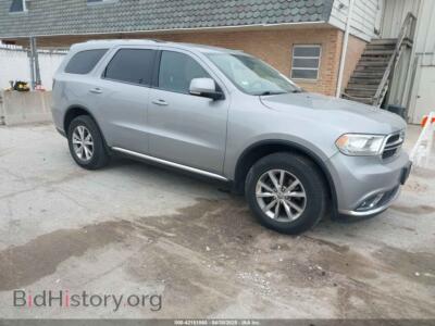 2014 Dodge DURANGO Limited, silver — VIN 1C4RDJDG2EC976361, IAAI