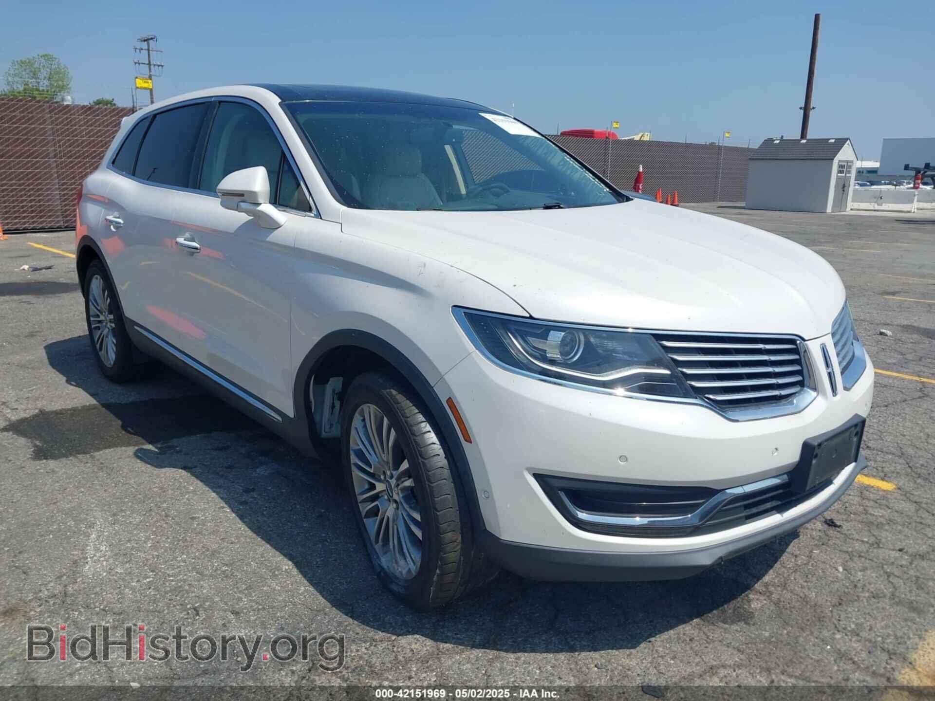 Фотография 2LMPJ6LP2HBL49047 - LINCOLN MKX 2017