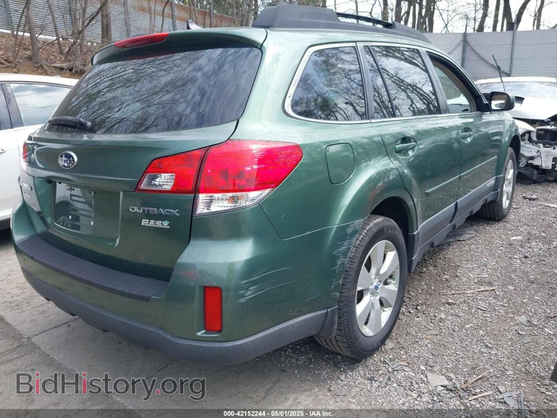 2011 SUBARU OUTBACK - VIN: 4S4BRBKC8B3440546 - Фото 4