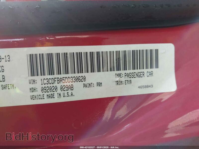 2013 Dodge DART (VIN 1C3CDFBA5DD330620) — photo 9 of 16