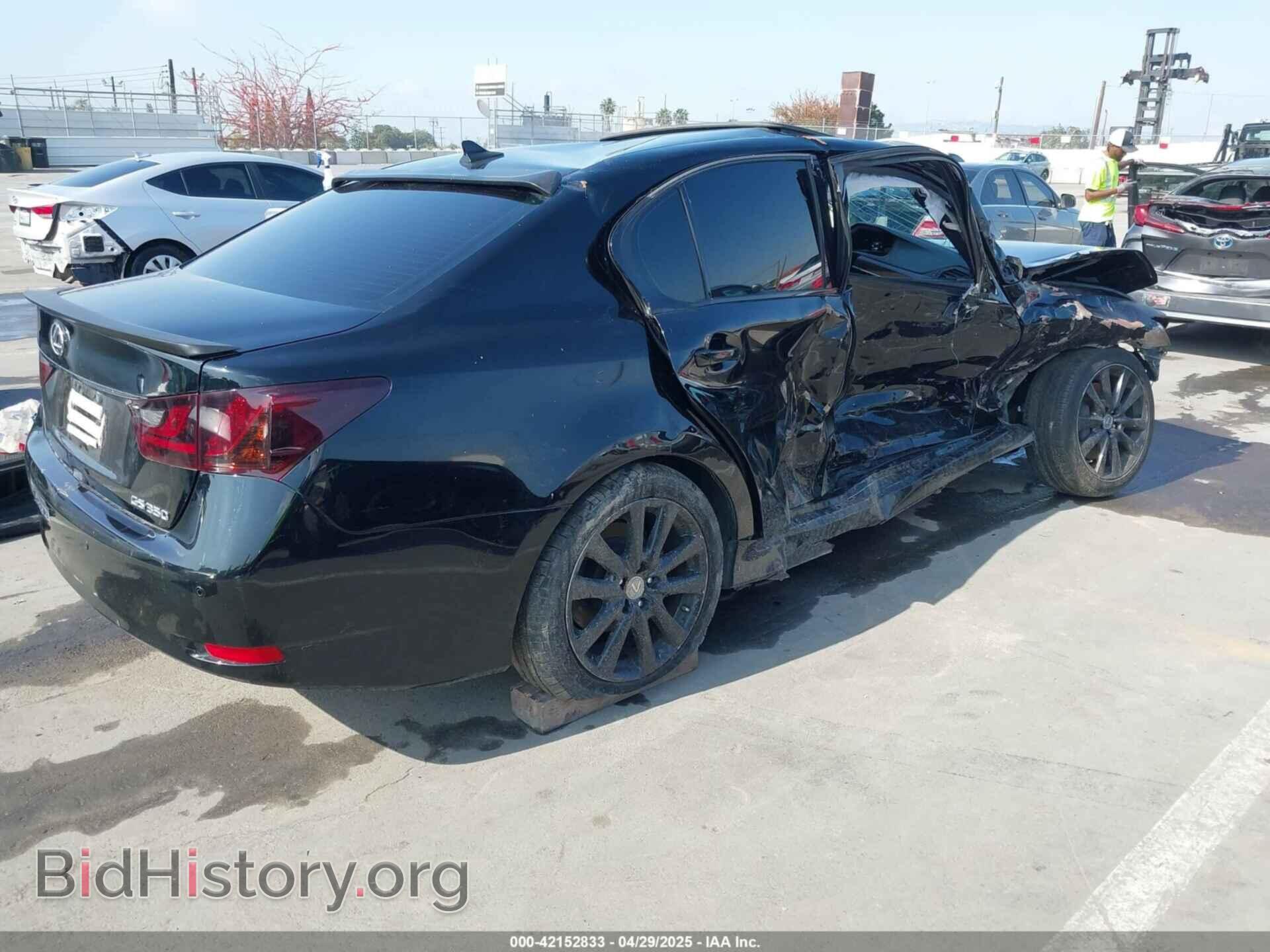 2013 LEXUS GS 350 - VIN: JTHBE1BL6D5028190 - Фото 4
