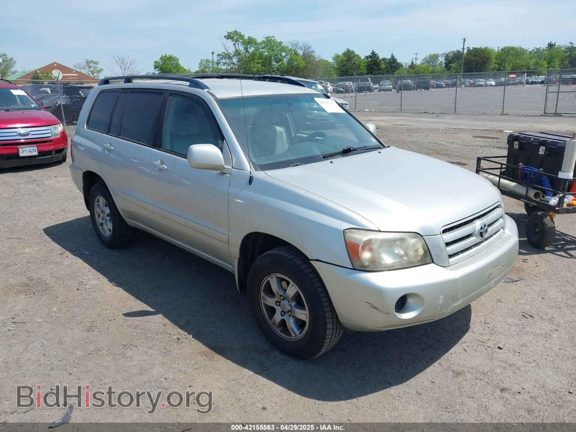 Photo JTEEP21A950101559 - TOYOTA HIGHLANDER 2005