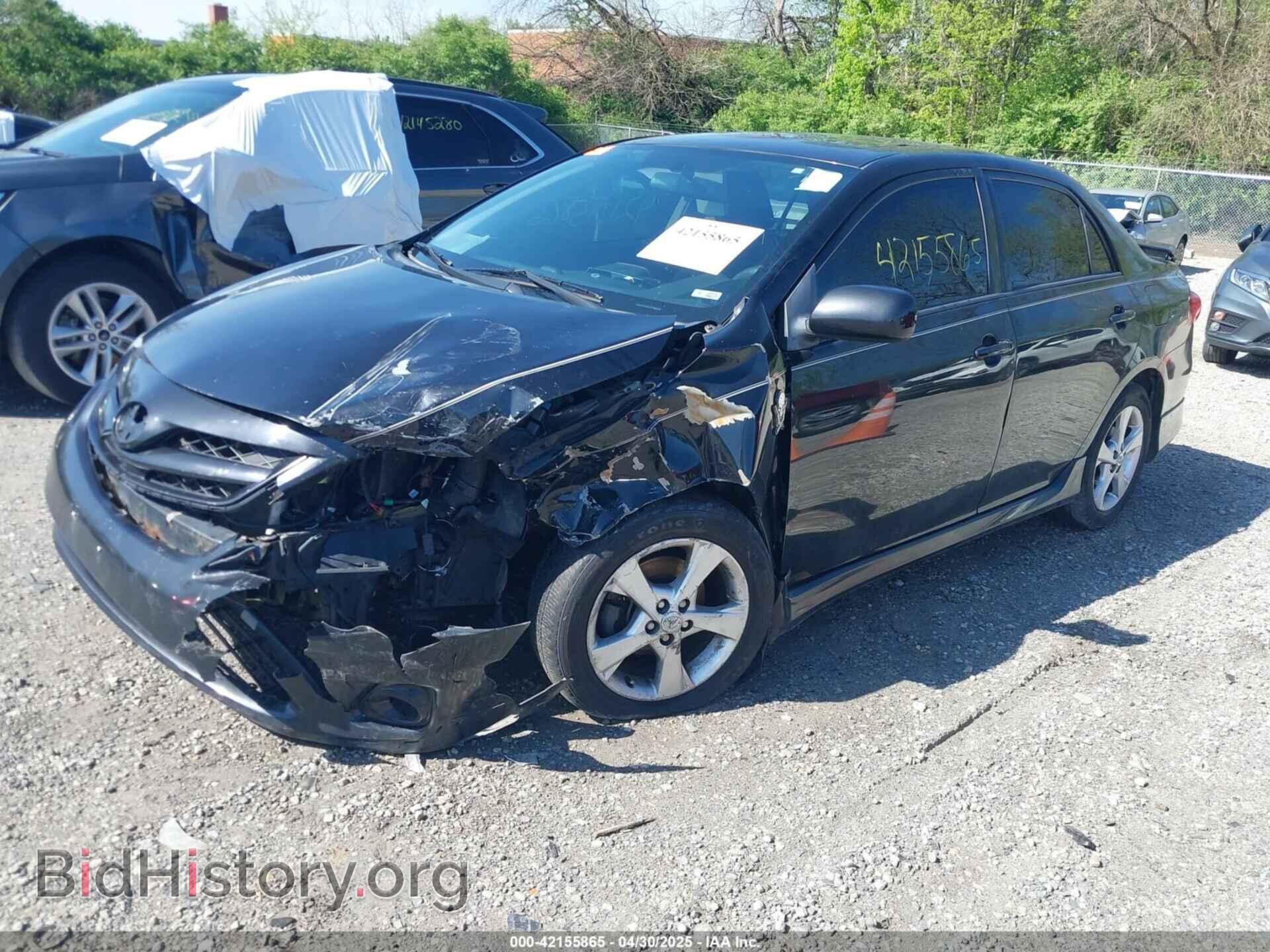 2012 TOYOTA COROLLA - VIN: 2T1BU4EE7CC855541 - Фото 2