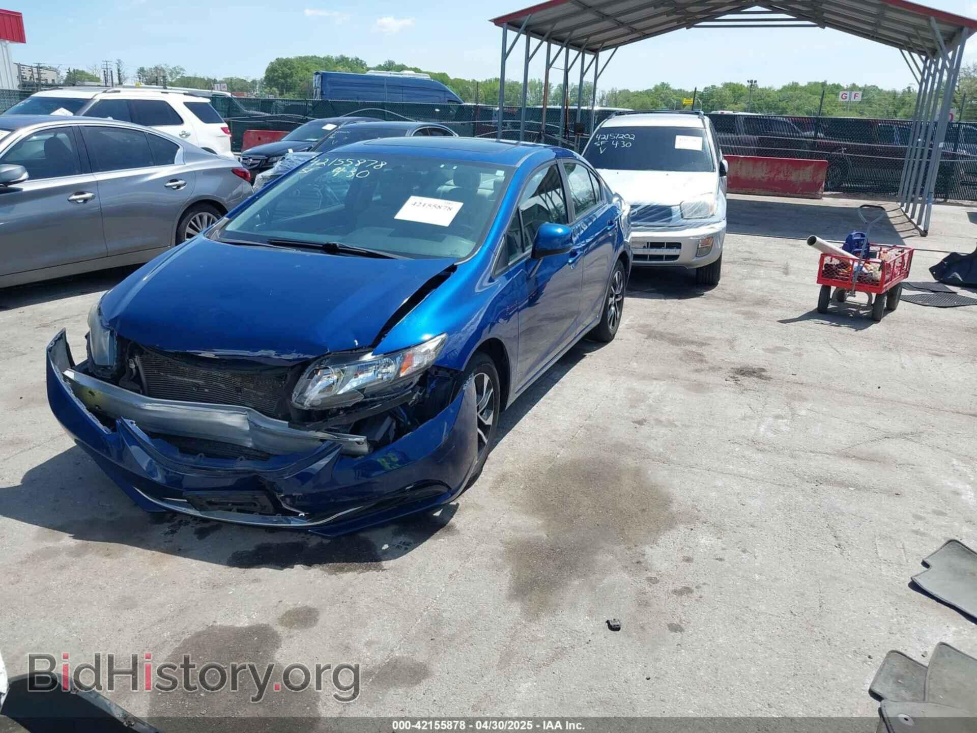 2013 HONDA CIVIC - VIN: 19XFB2F86DE201699 - Фото 2