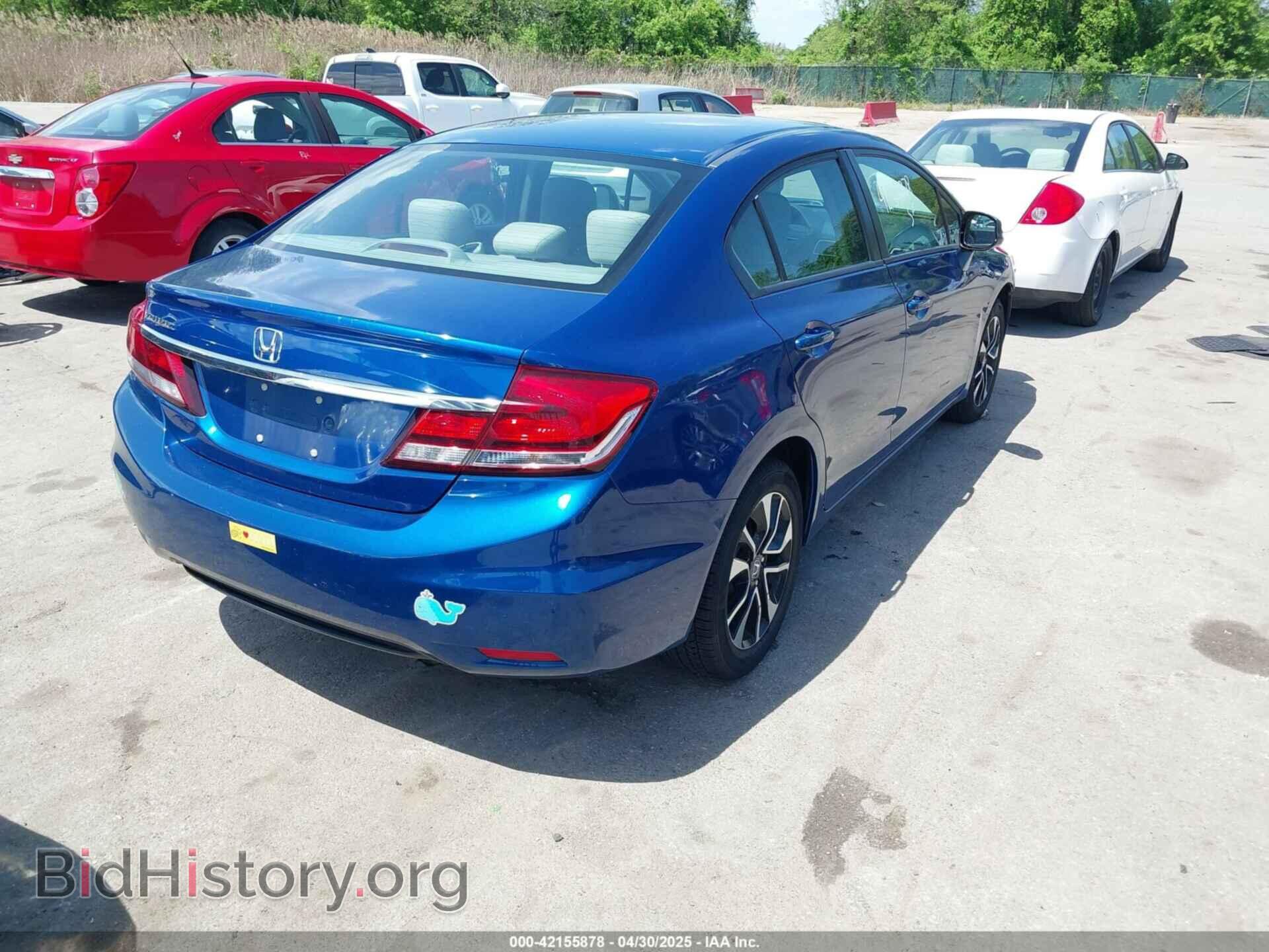 2013 HONDA CIVIC - VIN: 19XFB2F86DE201699 - Фото 4
