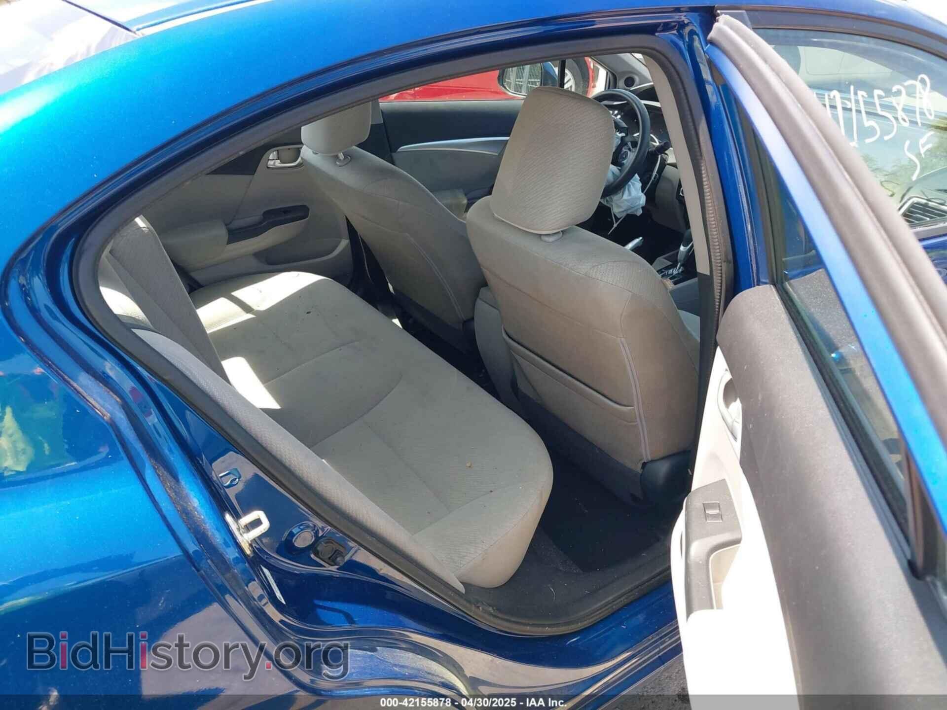 2013 HONDA CIVIC - VIN: 19XFB2F86DE201699 - Фото 8